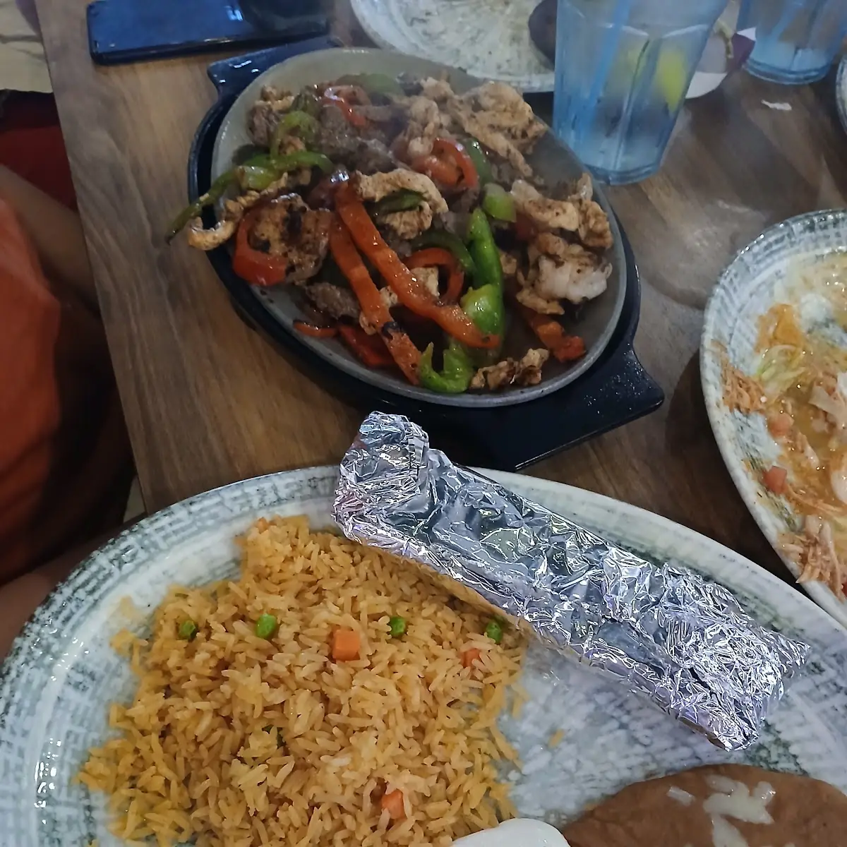 Texas Fajitas and Sides