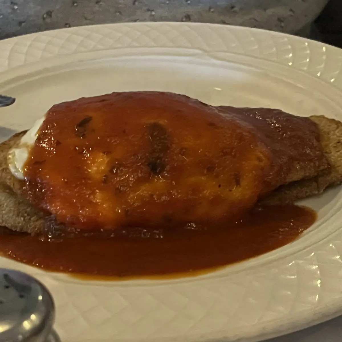 Eggplant Parmigiana Appetizer Platter