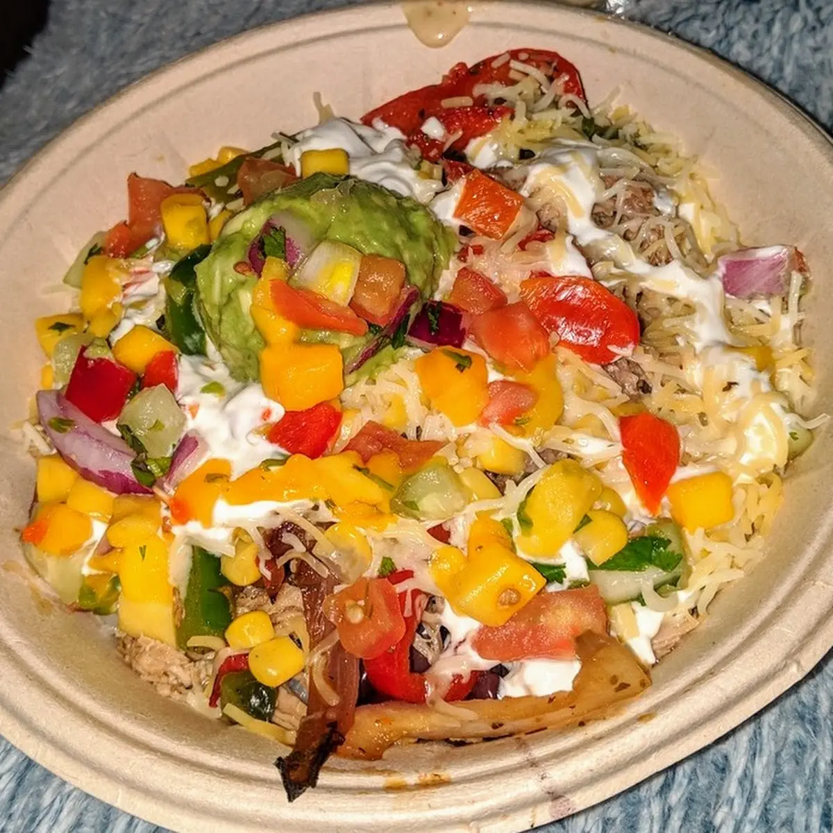 Pulled Pork Burrito Bowl