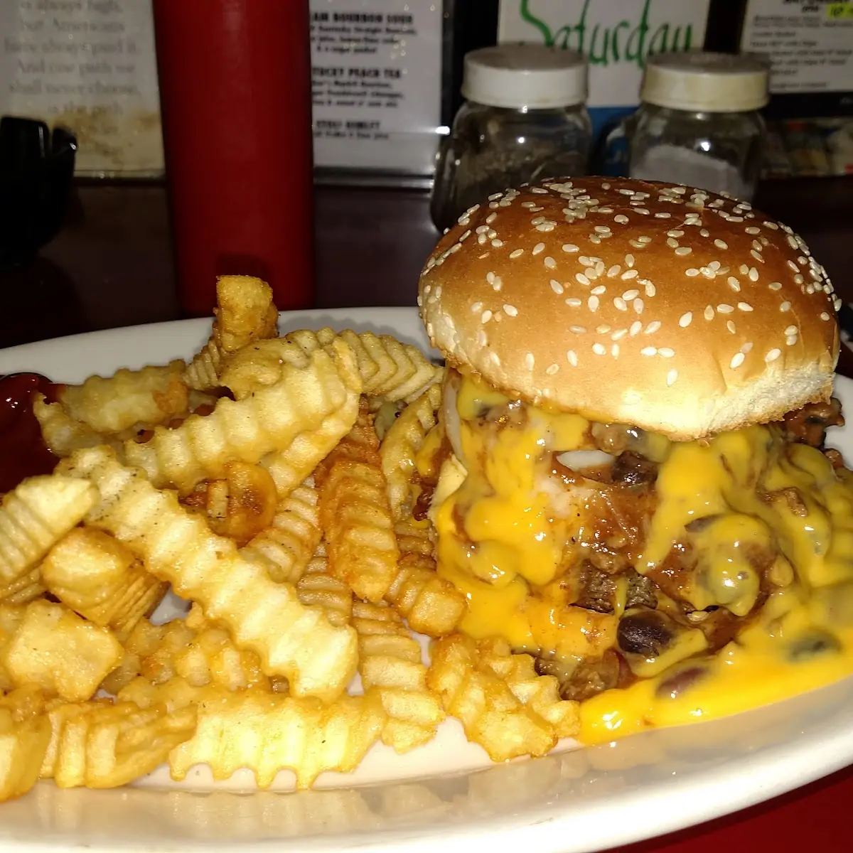 Chilli Cheese Bacon Burger