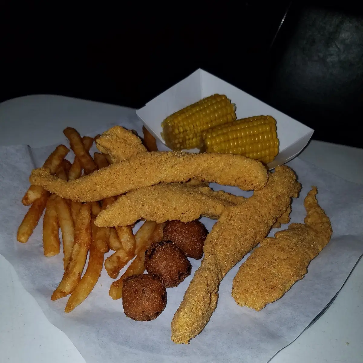 Popcorn Shrimp Basket