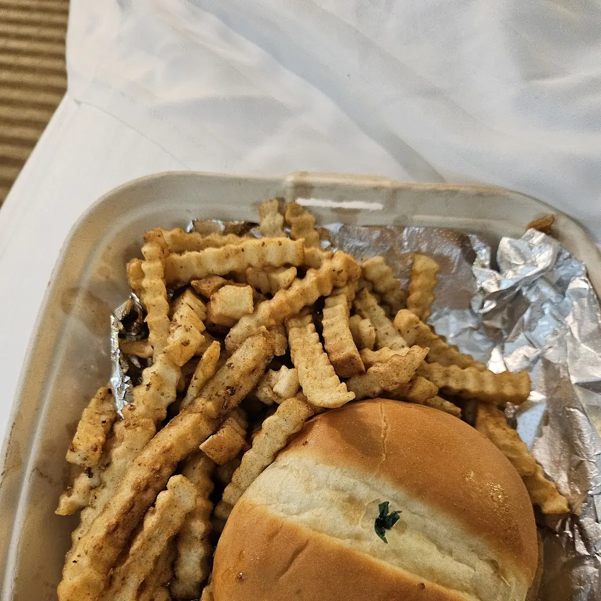 Time Out Burger w Bacon