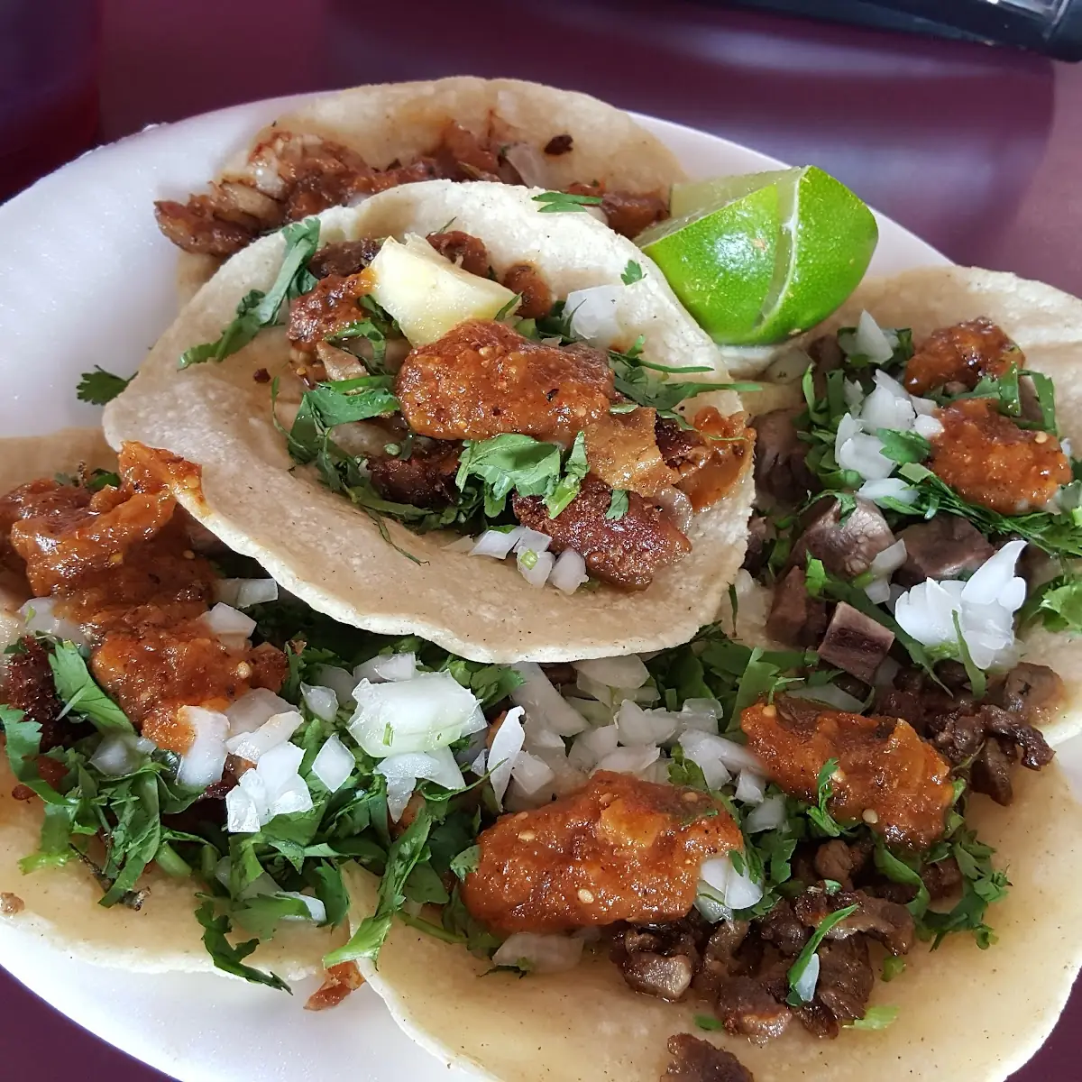 Beef & Chicken Tacos