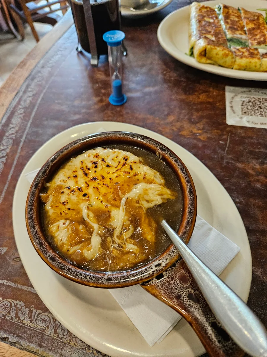 Onion Soup, The Crepe Kitchen