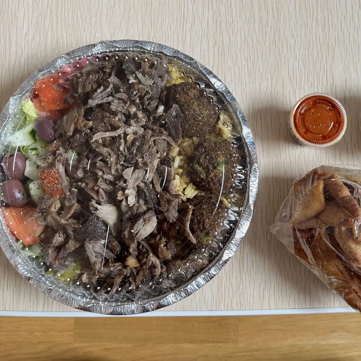 Shawarma Plate Lamb