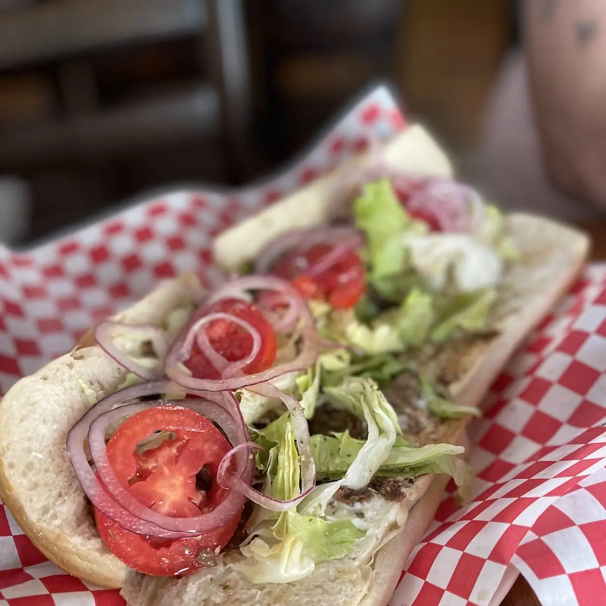 Cheesesteak Sandwich Veggie