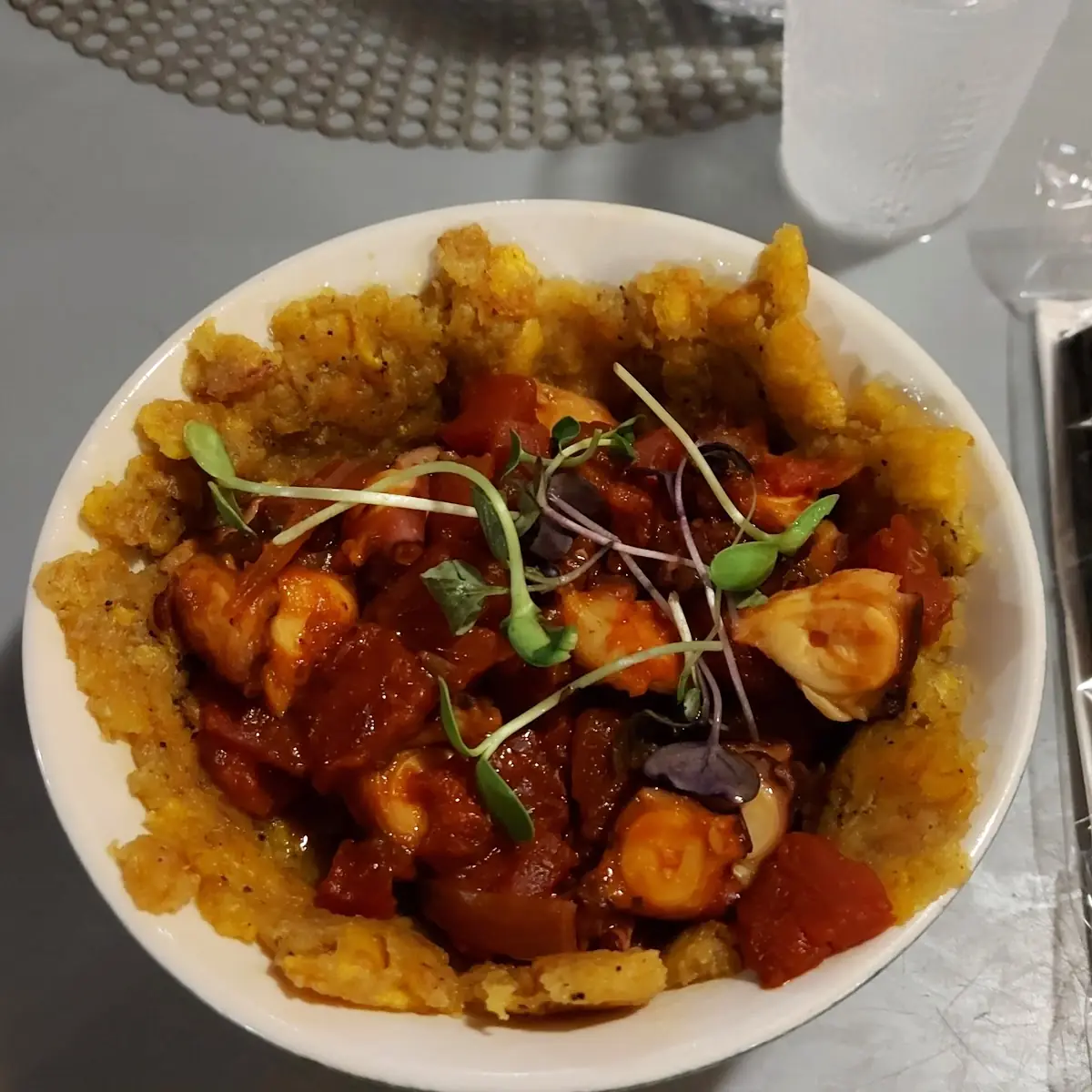 Mofongo Relleno De Maricos