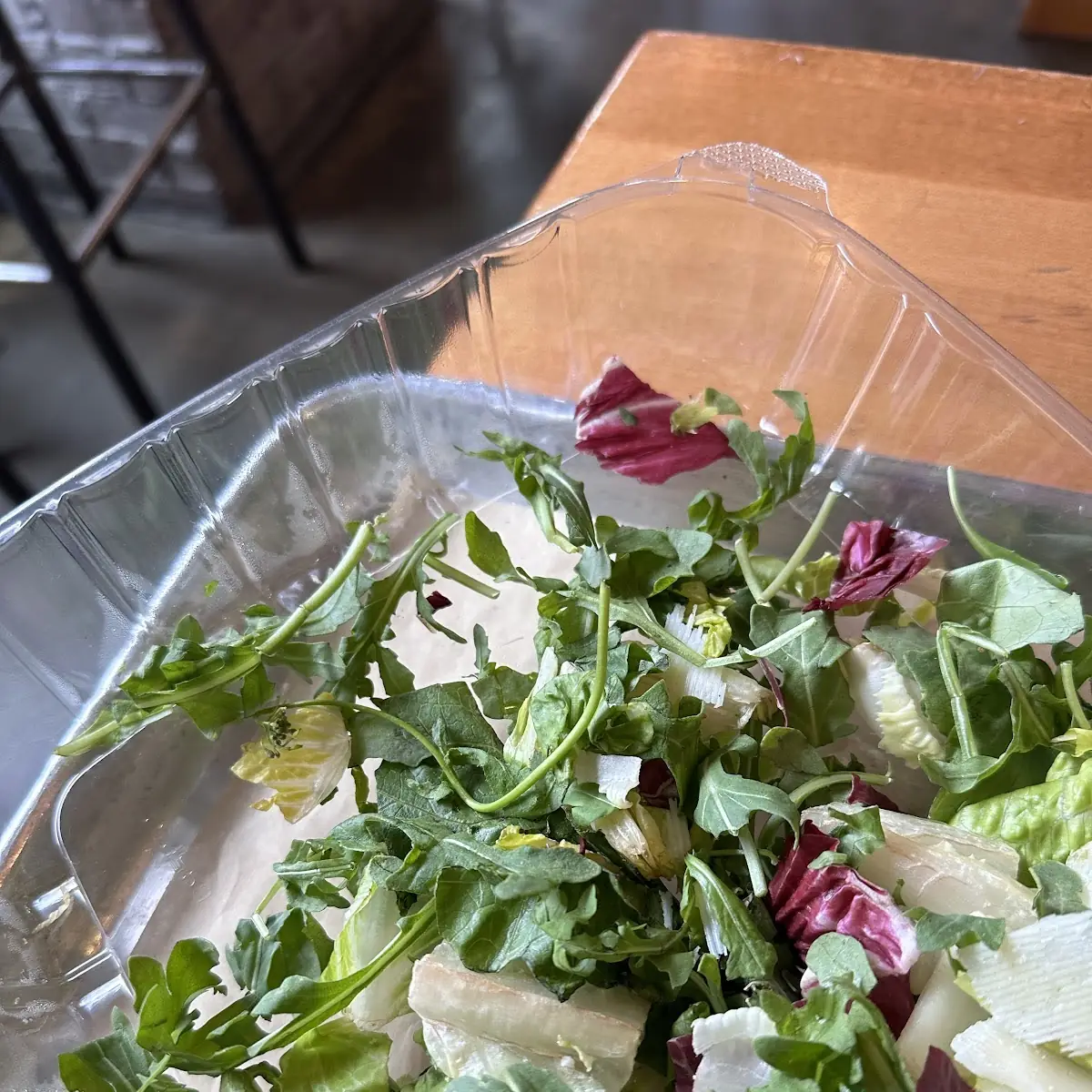 Mixed Green Salad with Dressing