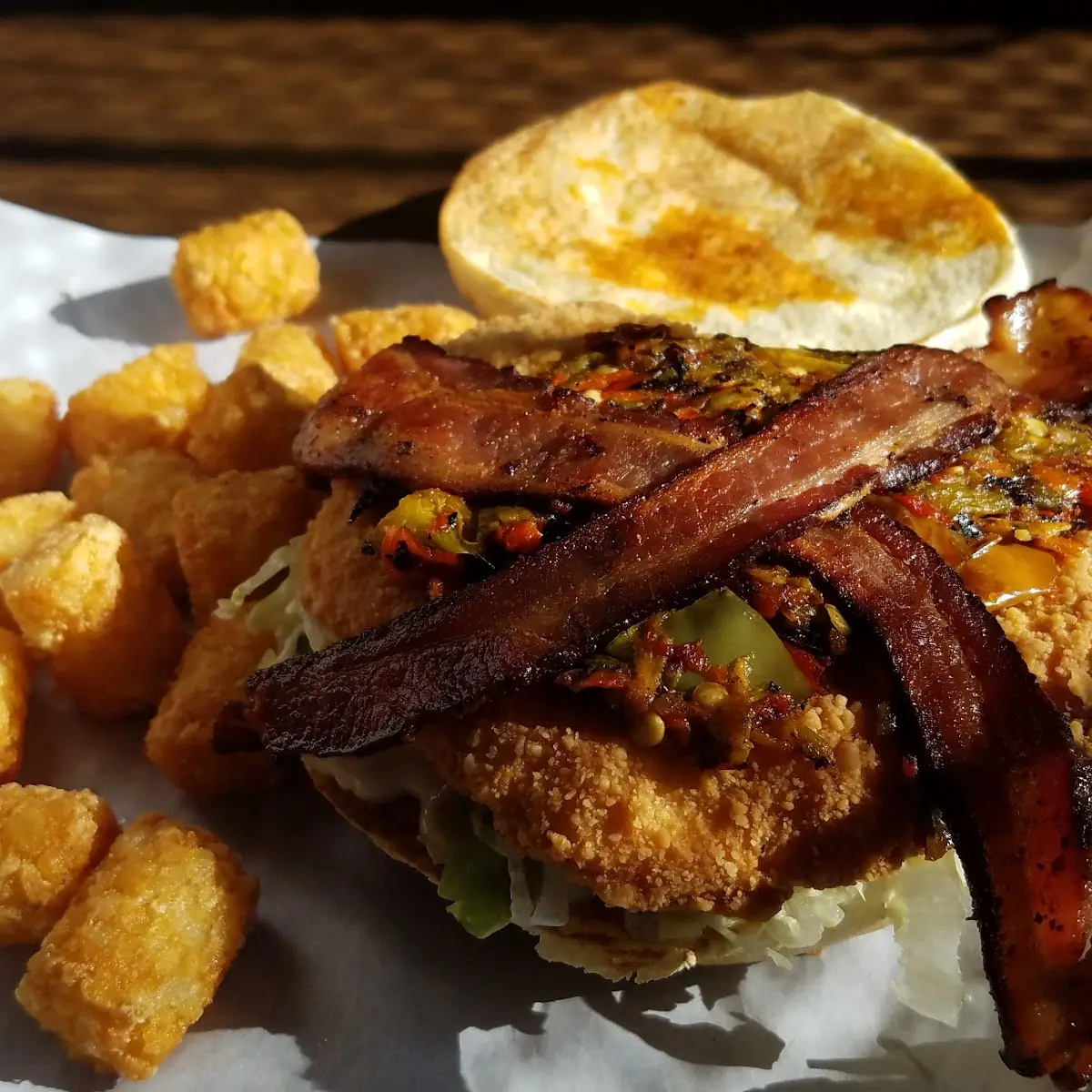 Deep-Fried Steak Sandwich