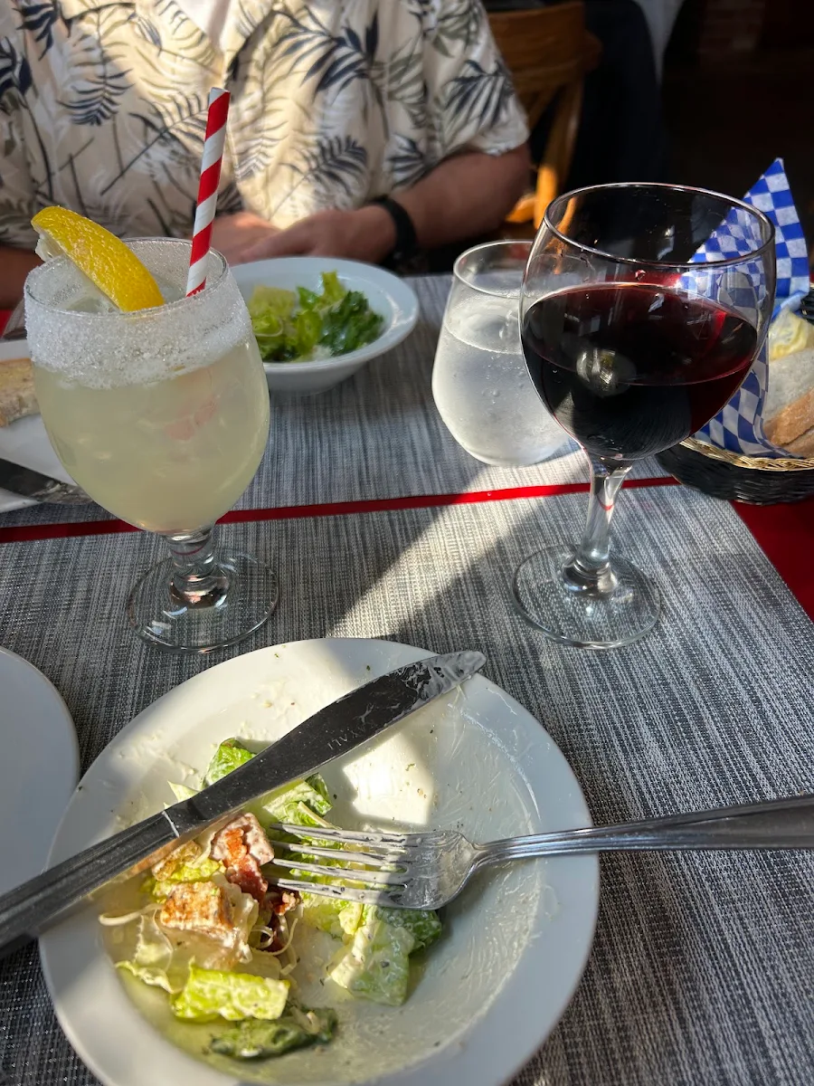 Margarita and Red Wine, La Casa Nostra Ristorante