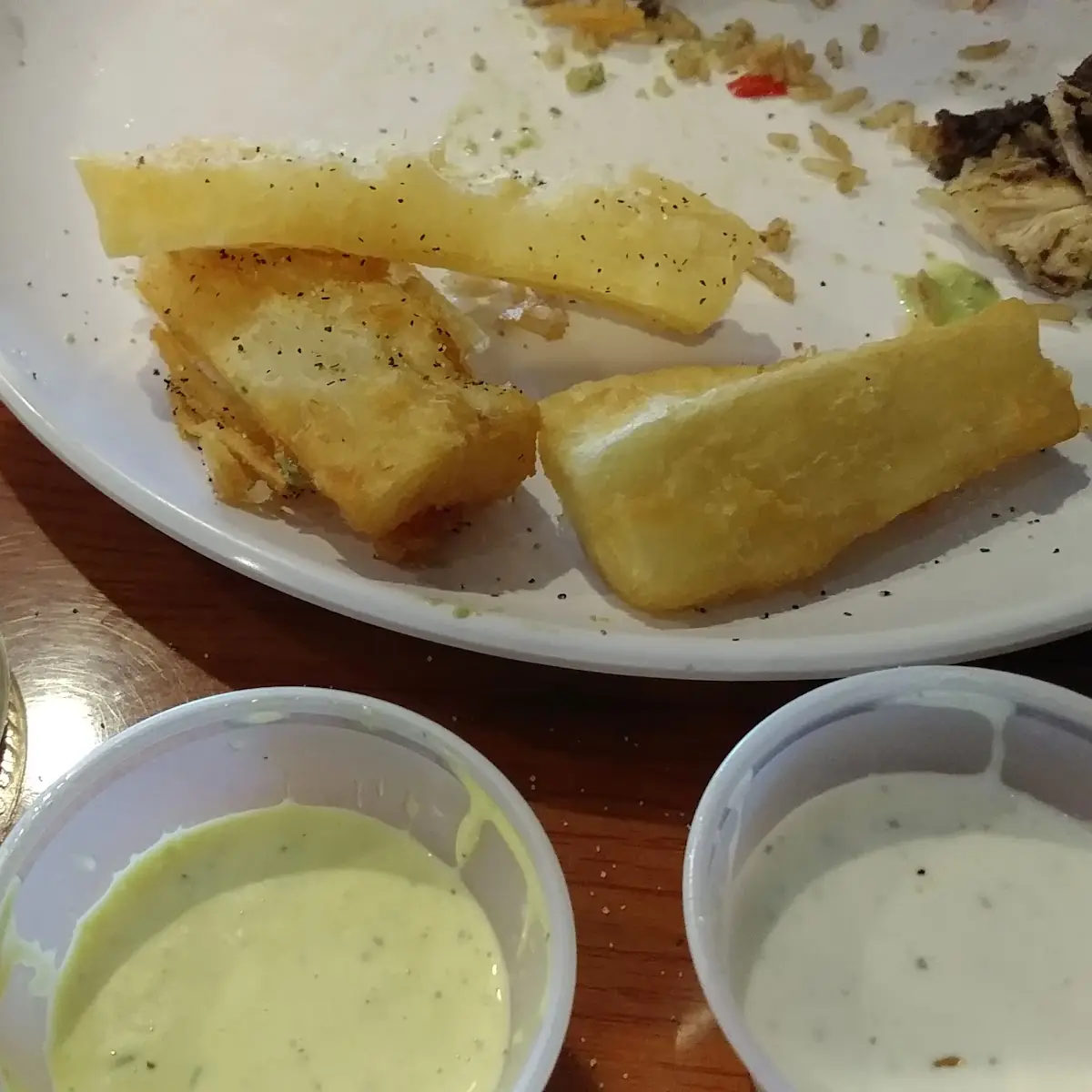 Chicken with Yuca Fries