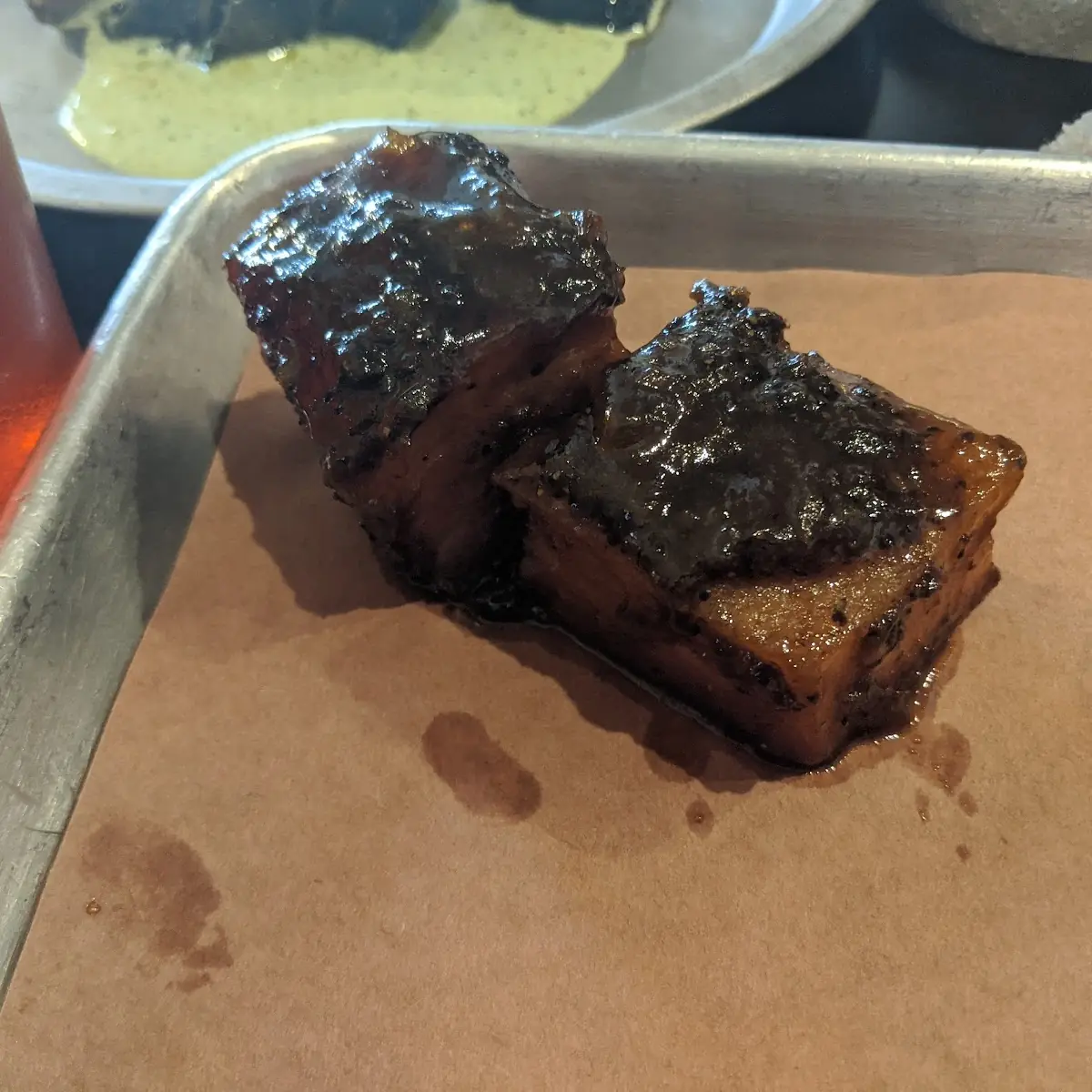 Peach Tea Pork Belly