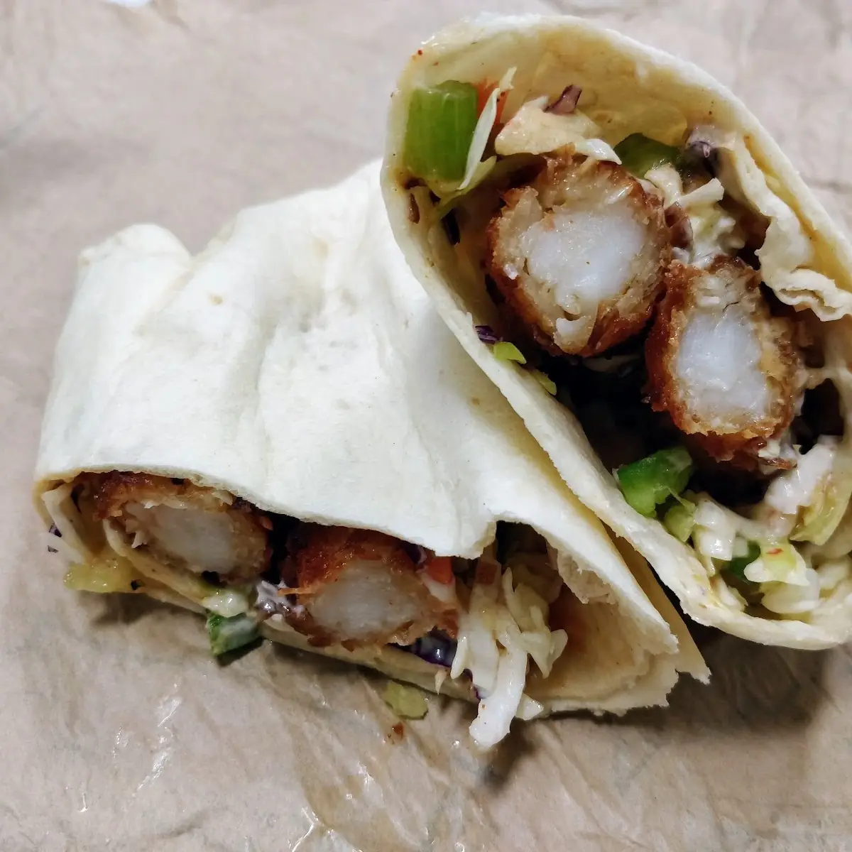 Baja Coconut Shrimp Soft Taco