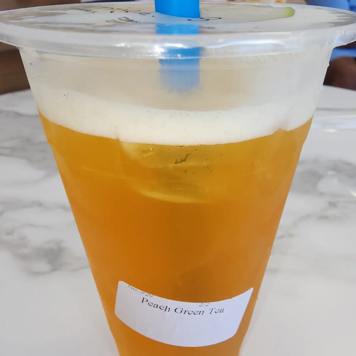 Peach Green Tea