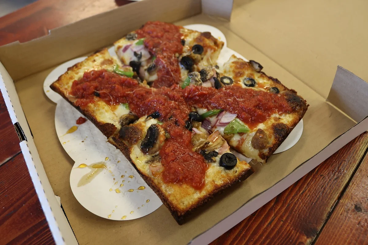 Detroit Style Pizza