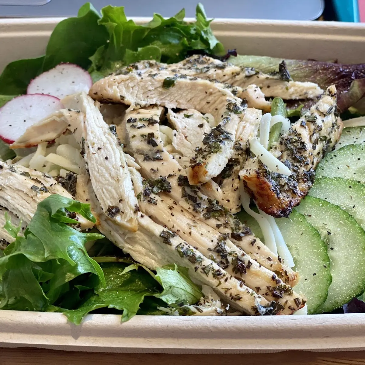 Bossy Salad with Roasted Chicken