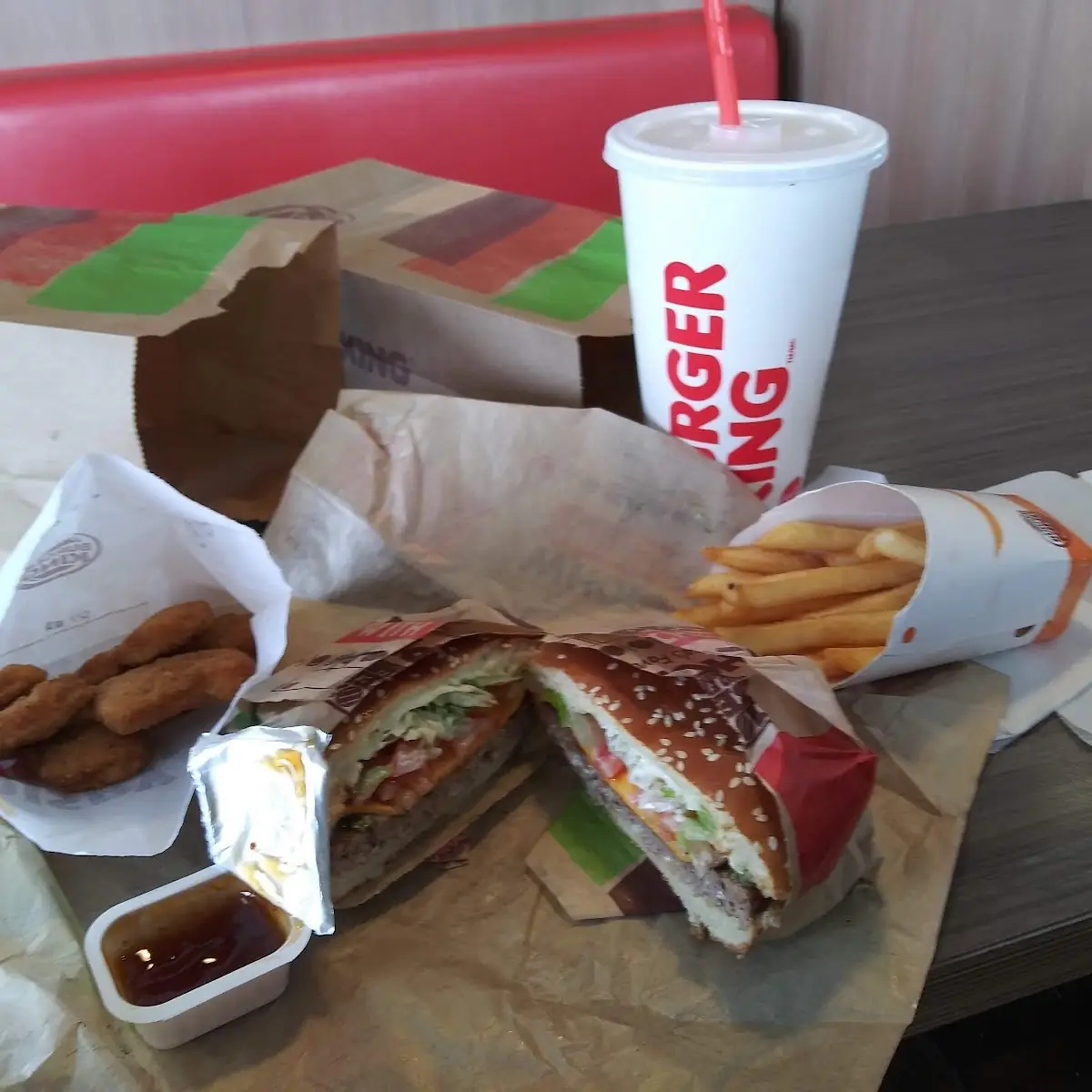Whopper with Chicken Nuggets