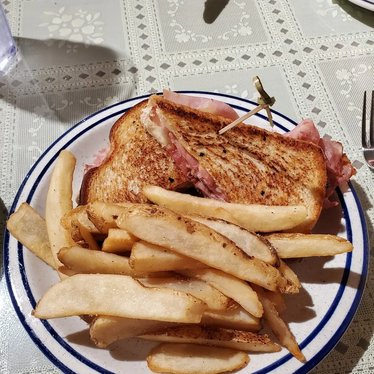Grilled Ham and Cheese