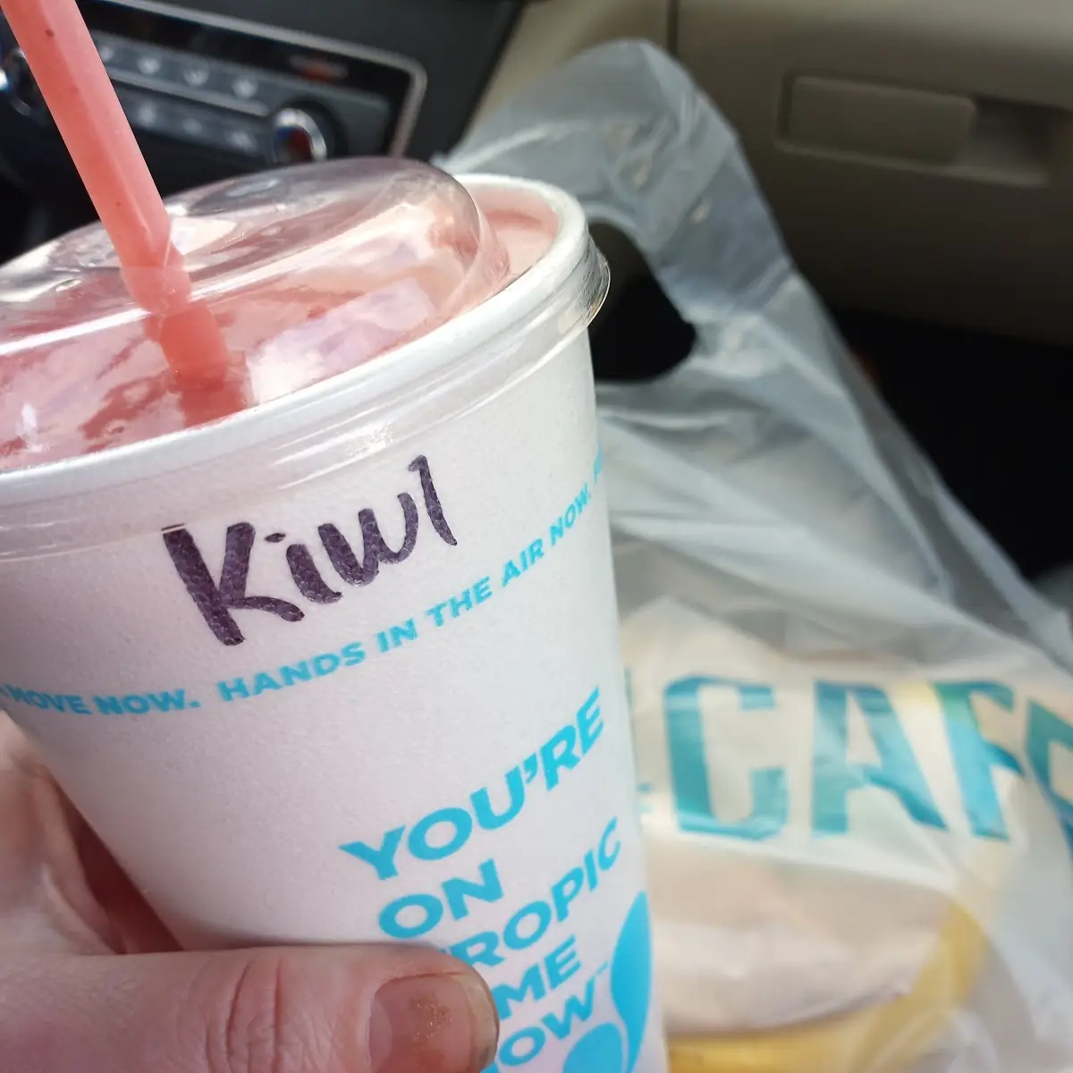 Strawberry Kiwi Smoothie