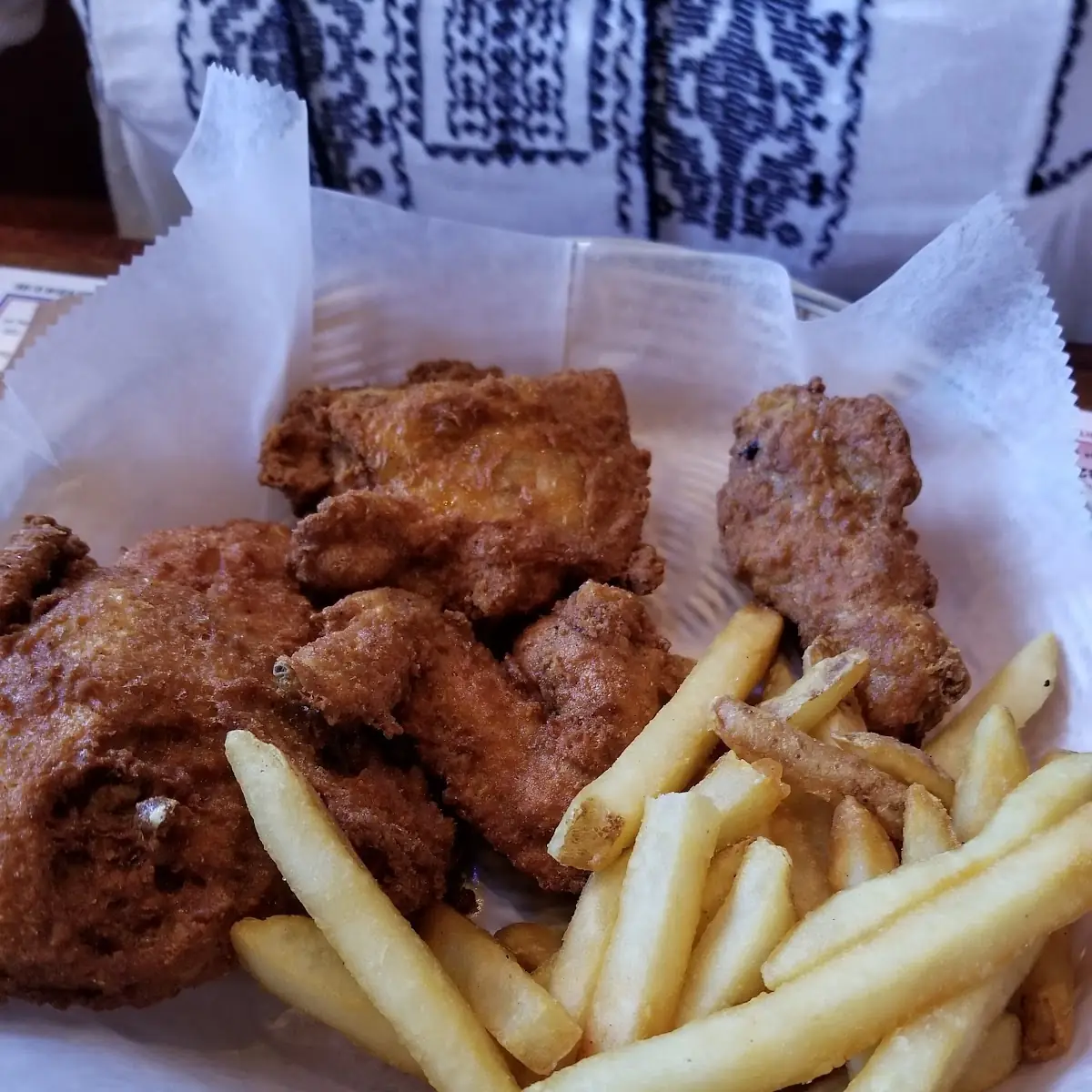 Honey Dipped Fried Chicken Basket
