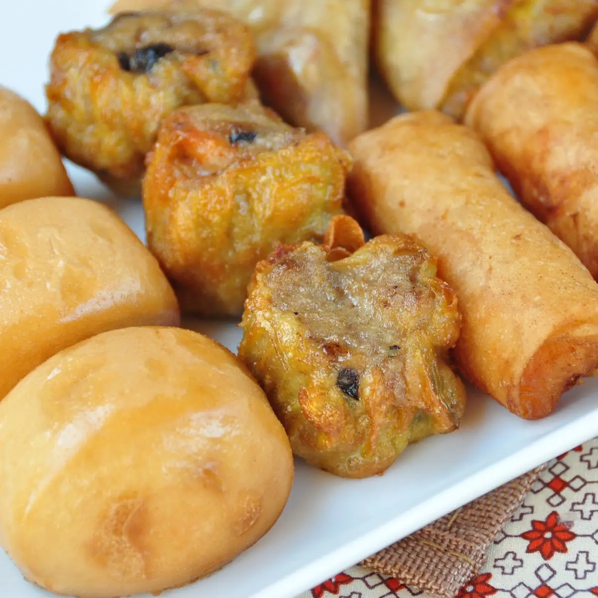 Deep Fried Shrimp & Pork Dumplings 8