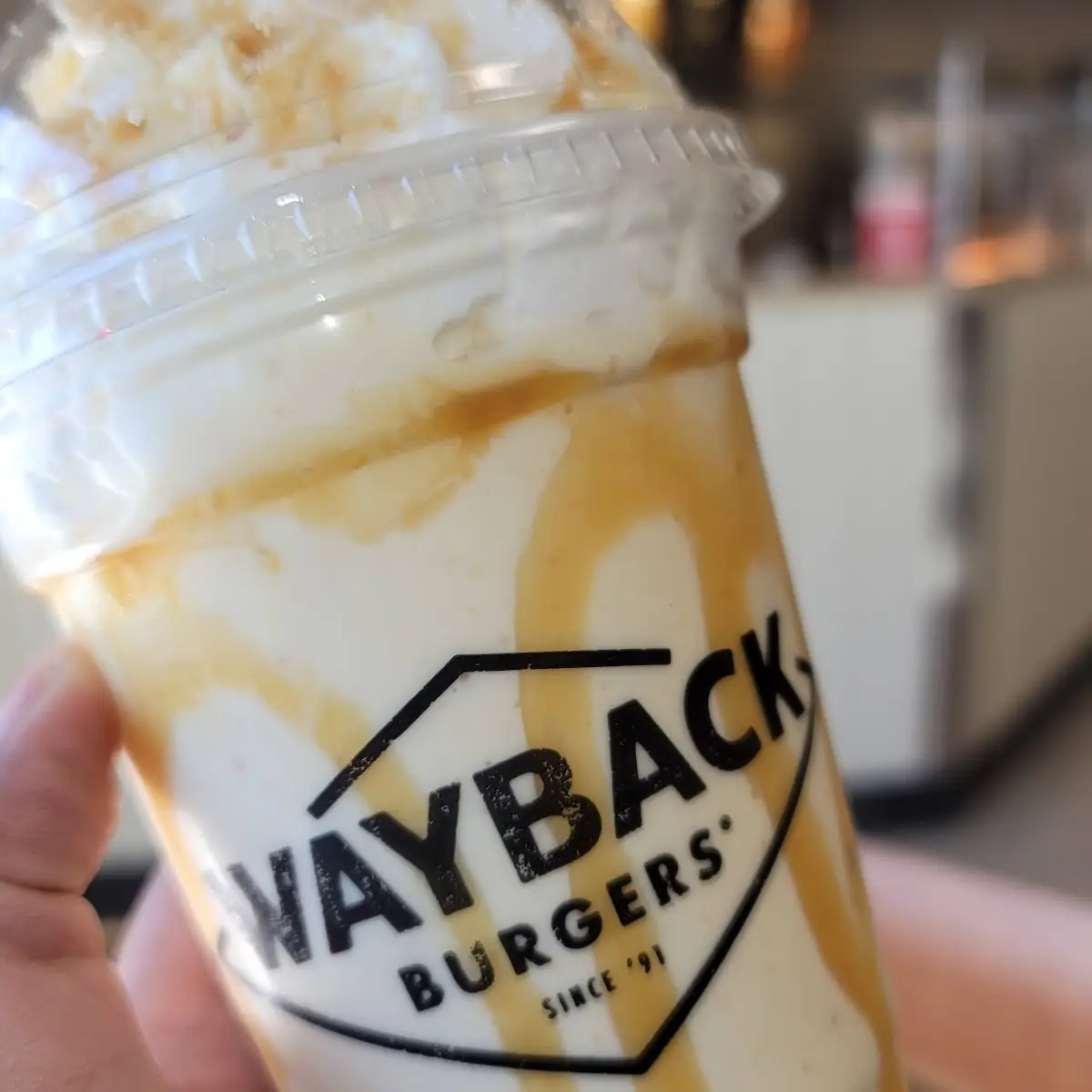 Salted Carmel Milkshake