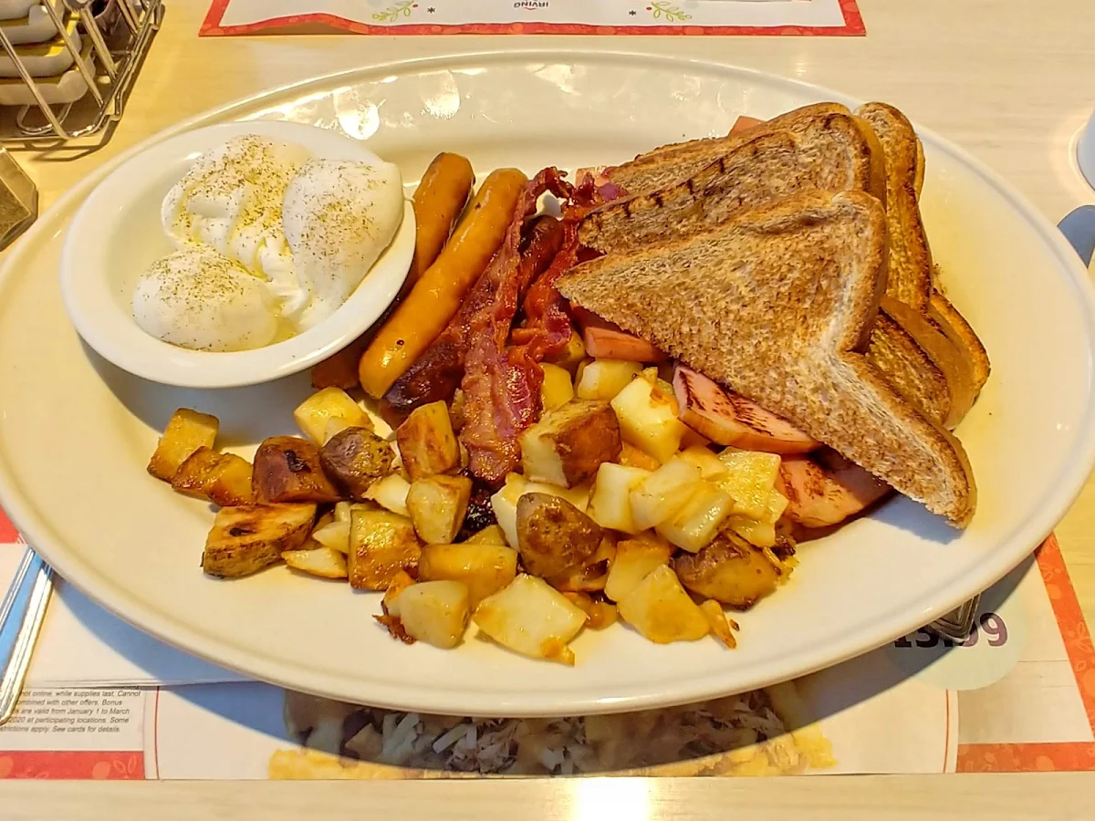 Big Breakfast, Rothesay Route 1 Big Stop Restaurant