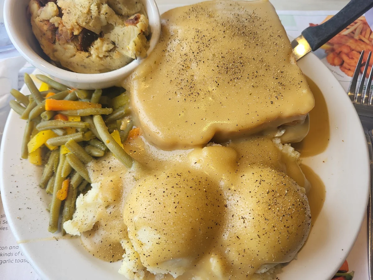 Hot Turkey Sandwich, Rothesay Route 1 Big Stop Restaurant