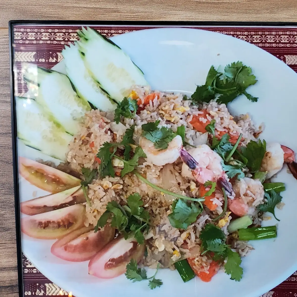 Nam Khao Lao Crispy Rice