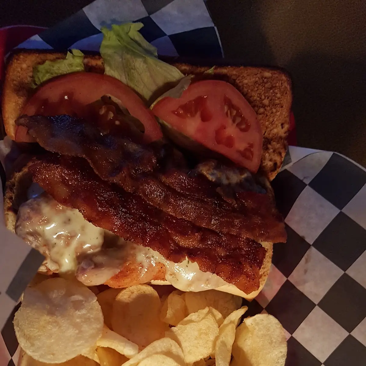 Bacon Ranch Chicken Sub