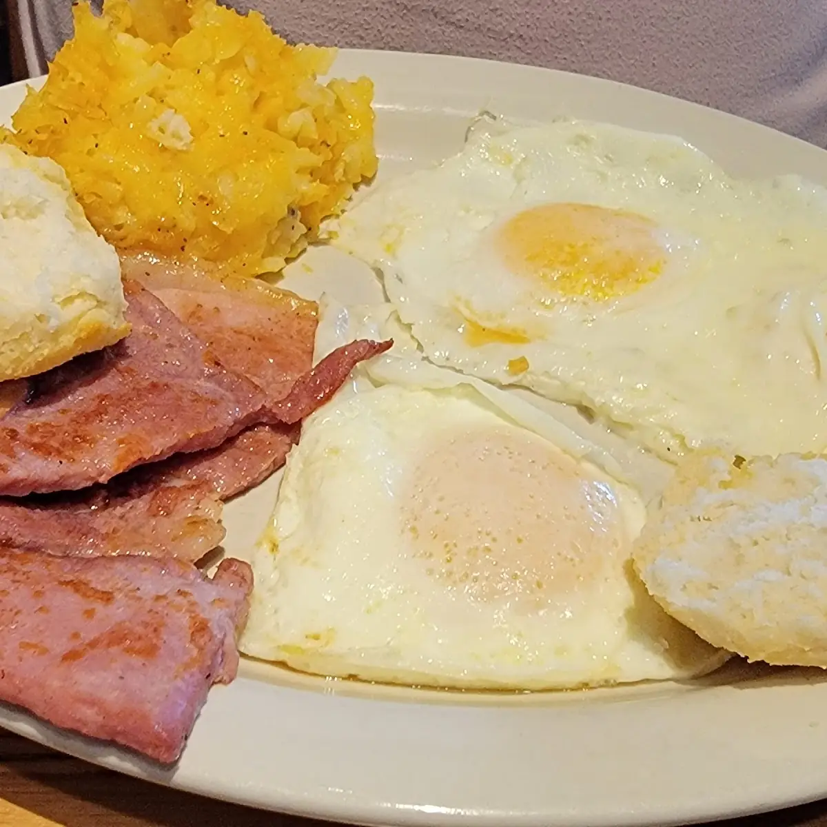 Eggs Hash Brown