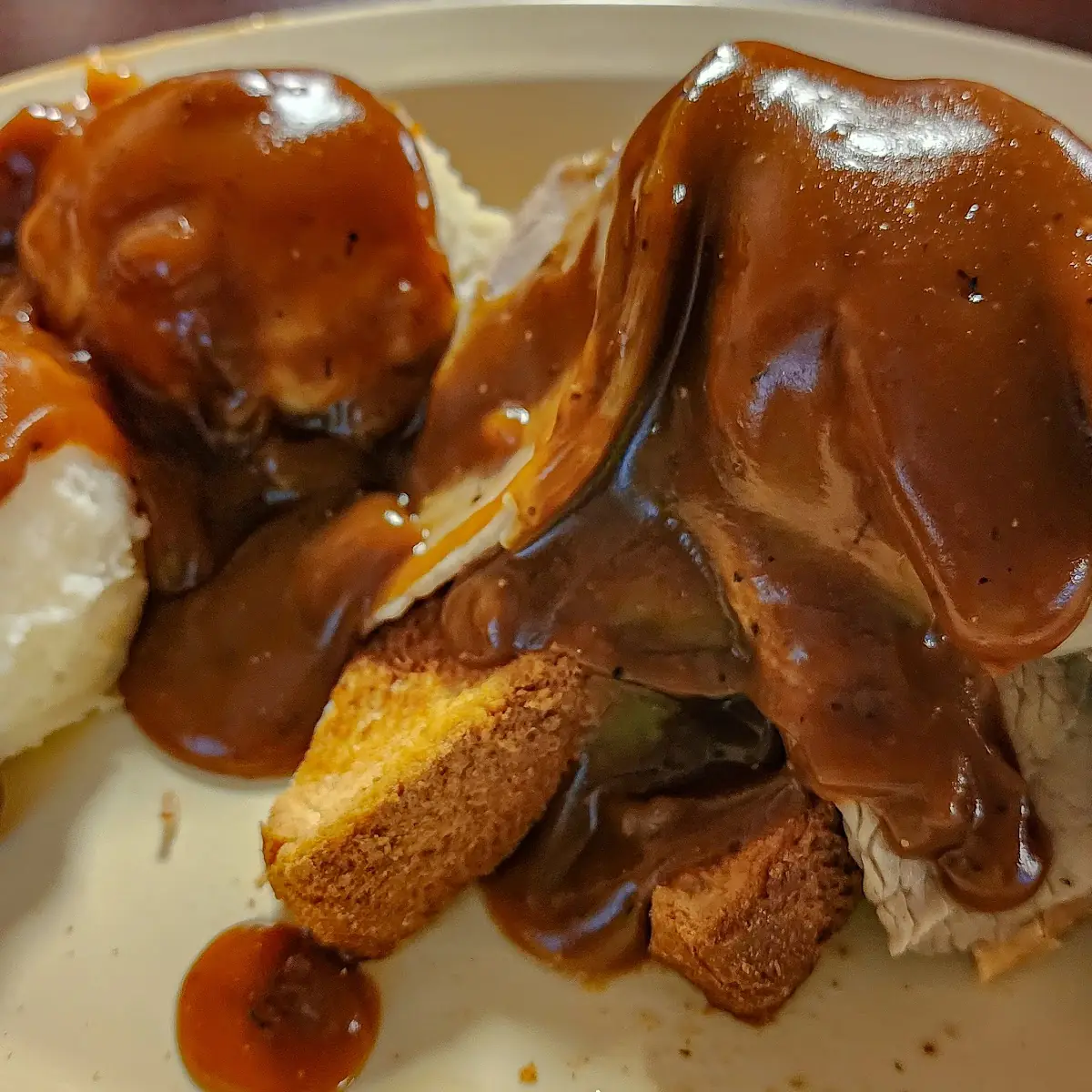 Open Faced Roast Beef