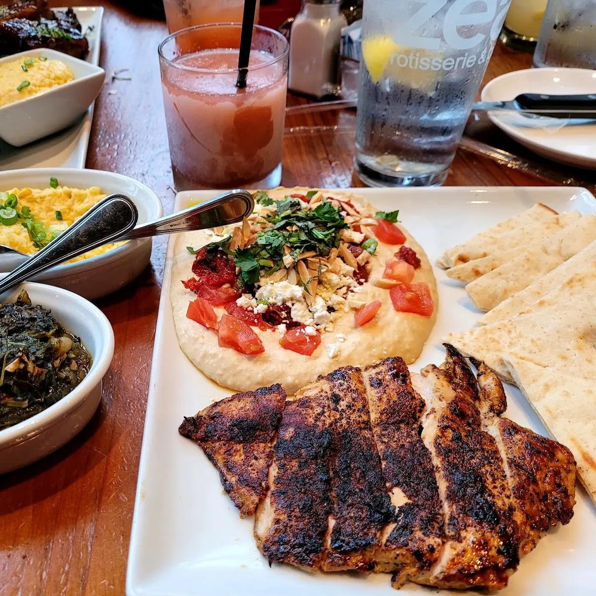 Hummus Plate