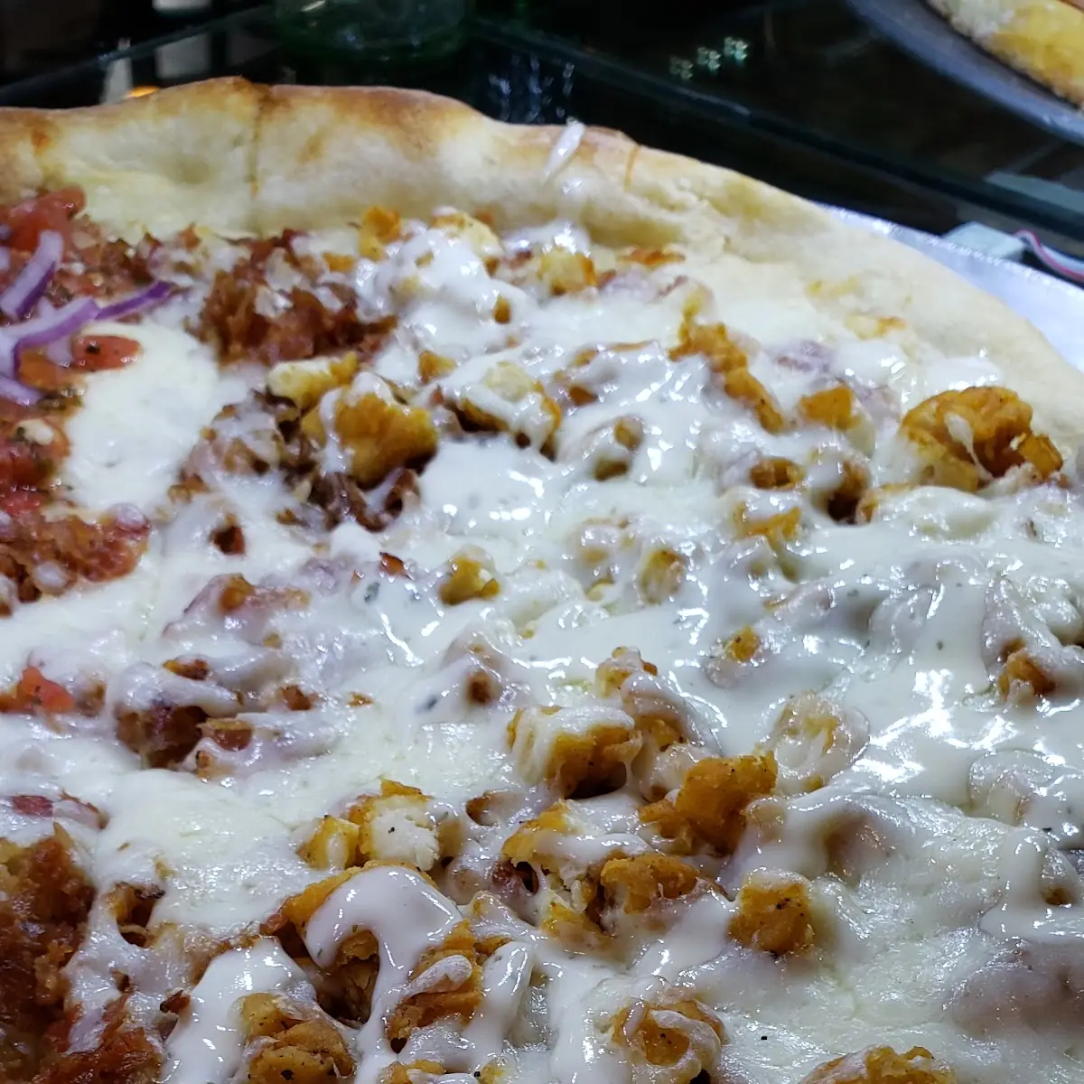 Chicken Bacon Ranch Pizza