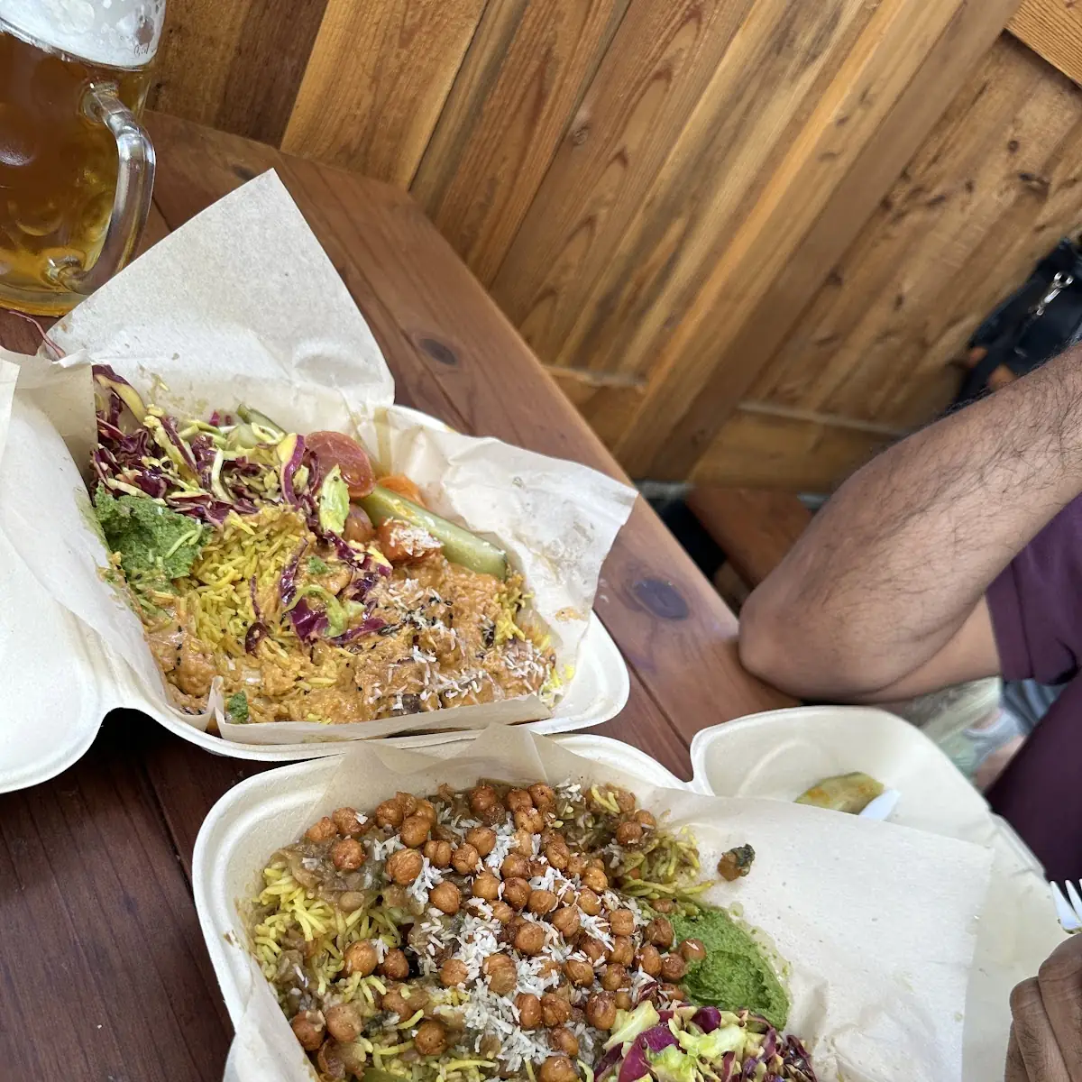 Chhola Rice and Paneer Tikka Rice