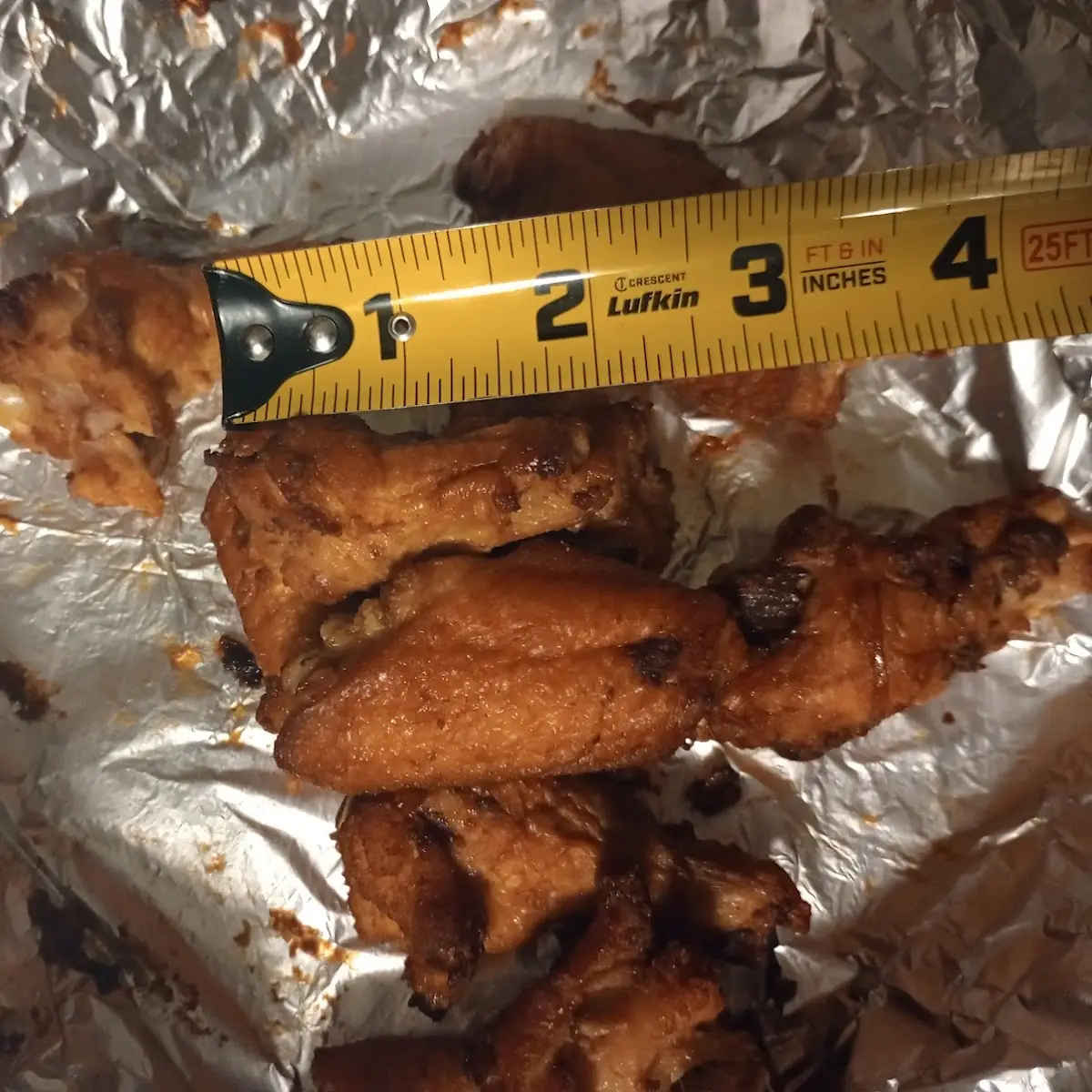 Smallest Wings I'Ve Ever Seen Served to Somebody