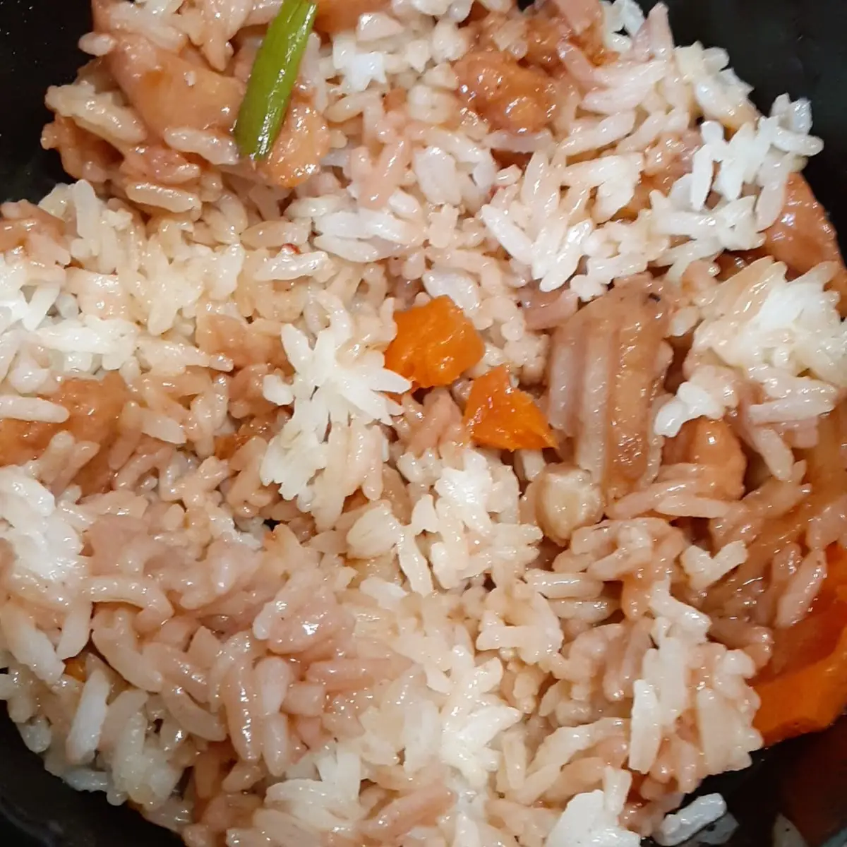 Orange Chicken Steamed Rice