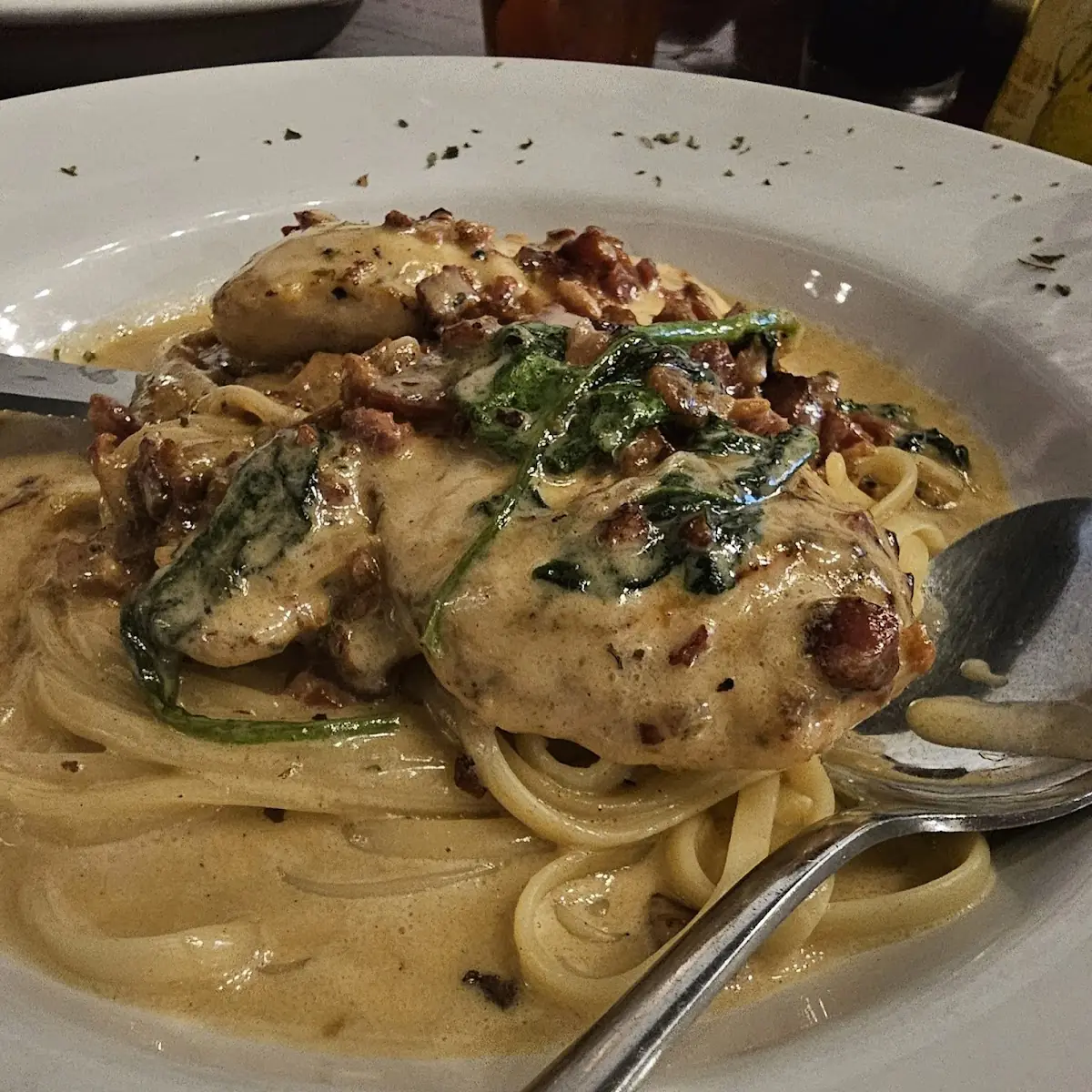 Chicken Carbonara