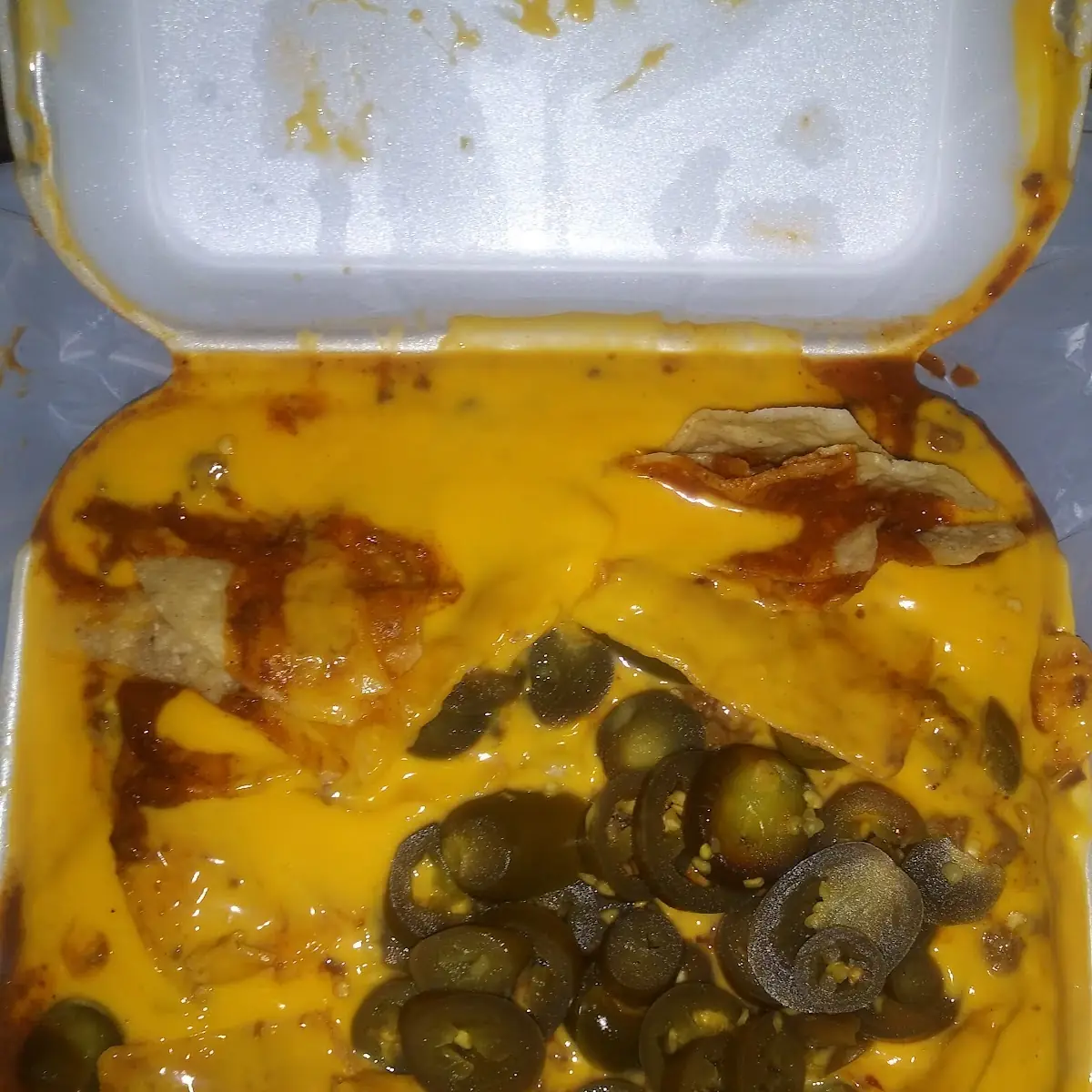 Beef Chili and Cheese Nachos