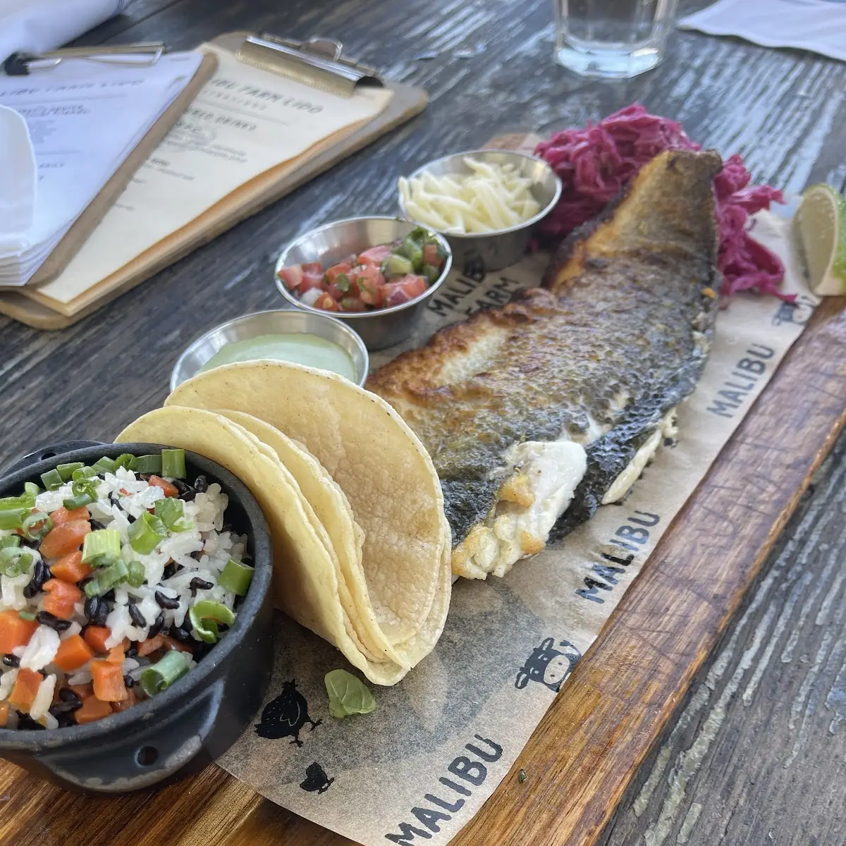 Branzino Fish Tacos