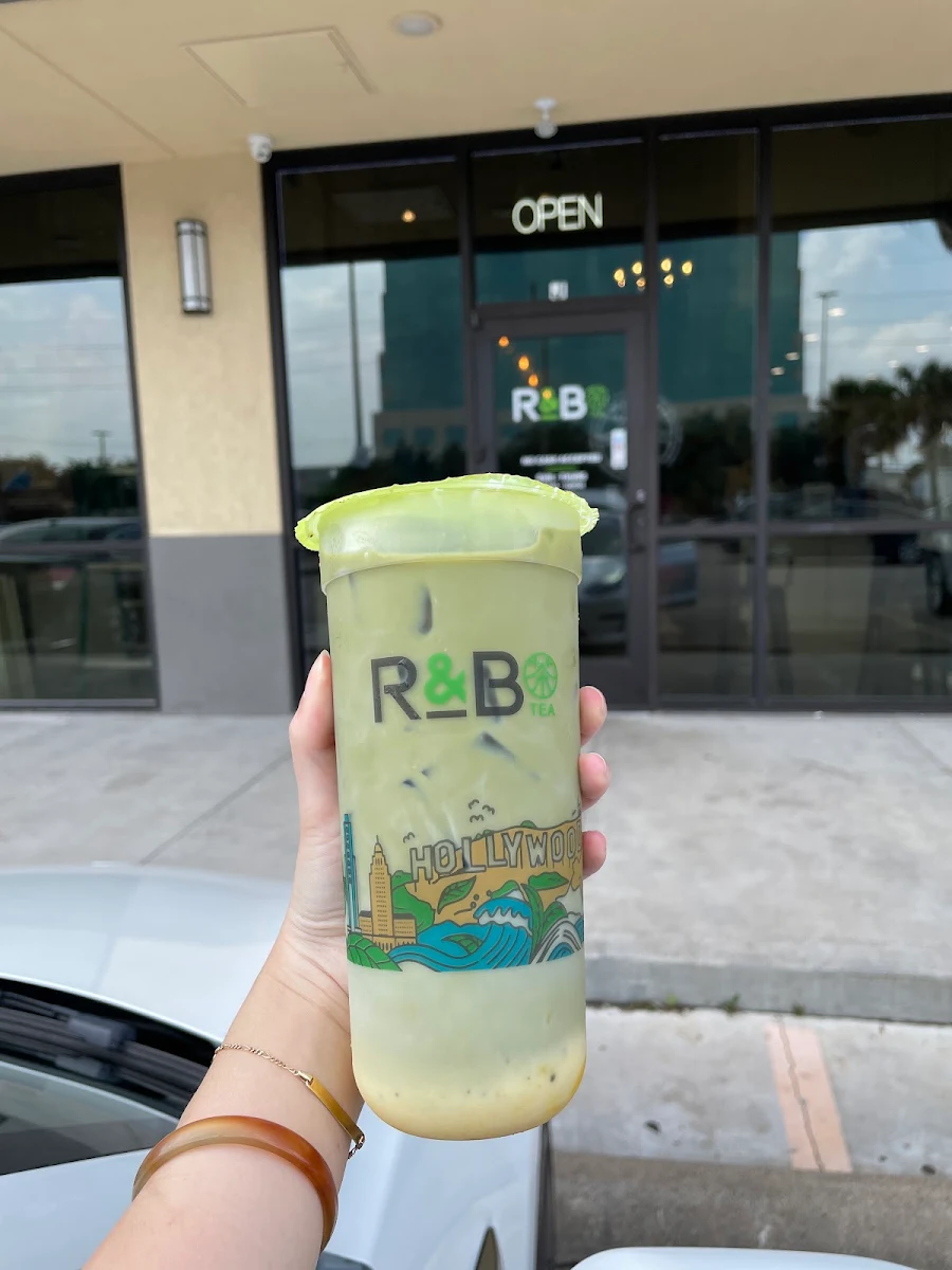 Mango Matcha Latte