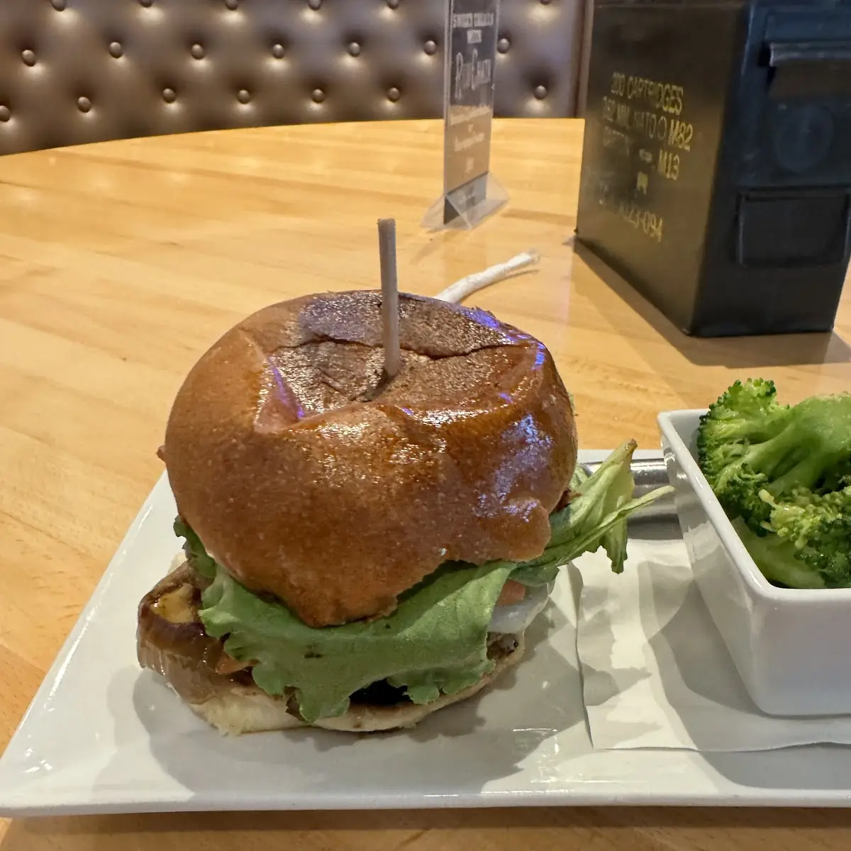 Mushroom Swiss Burger