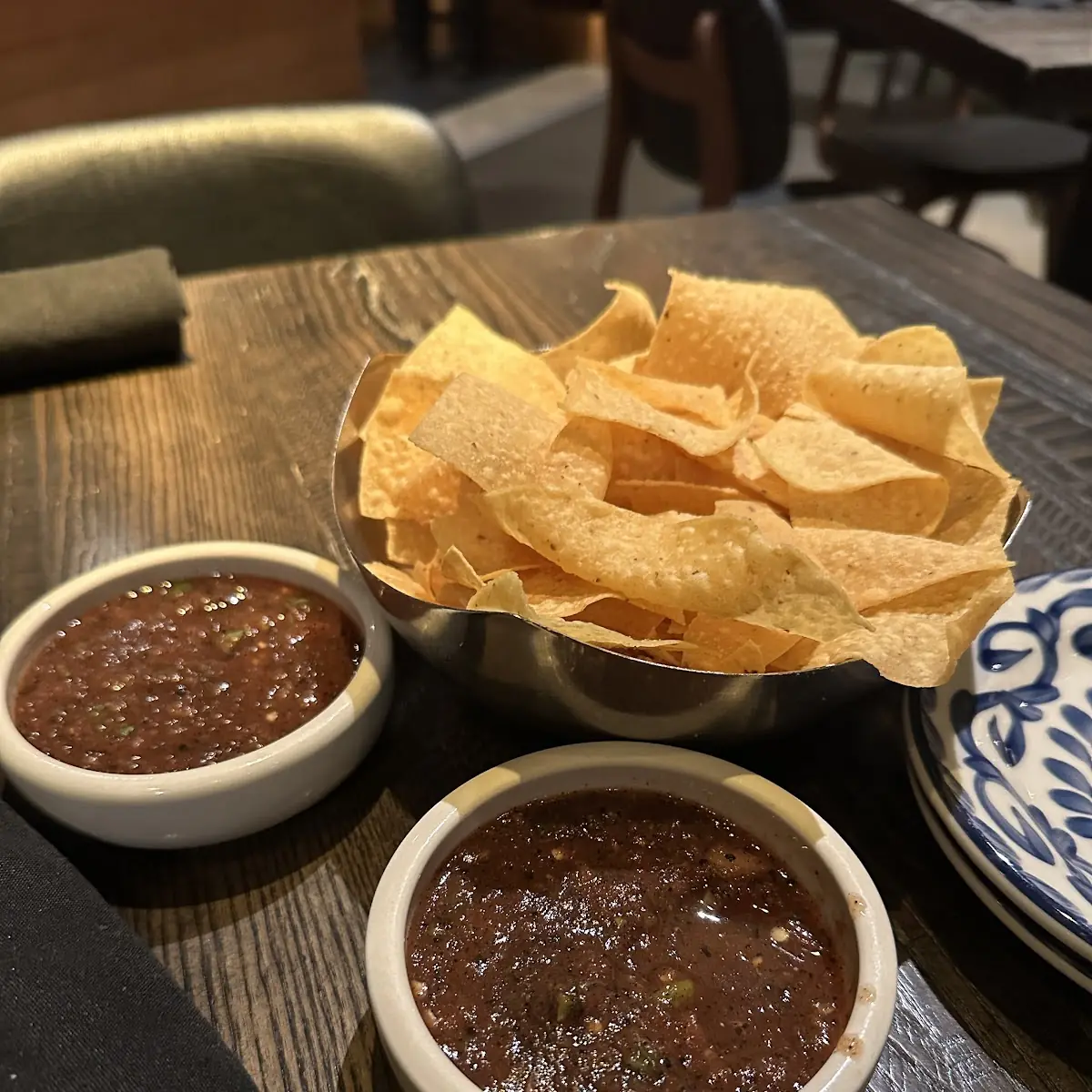 Dip Trio Queso Guacamole Fire-Roasted Salsa