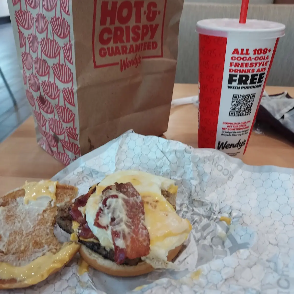 Baconator Breakfast Sandwich