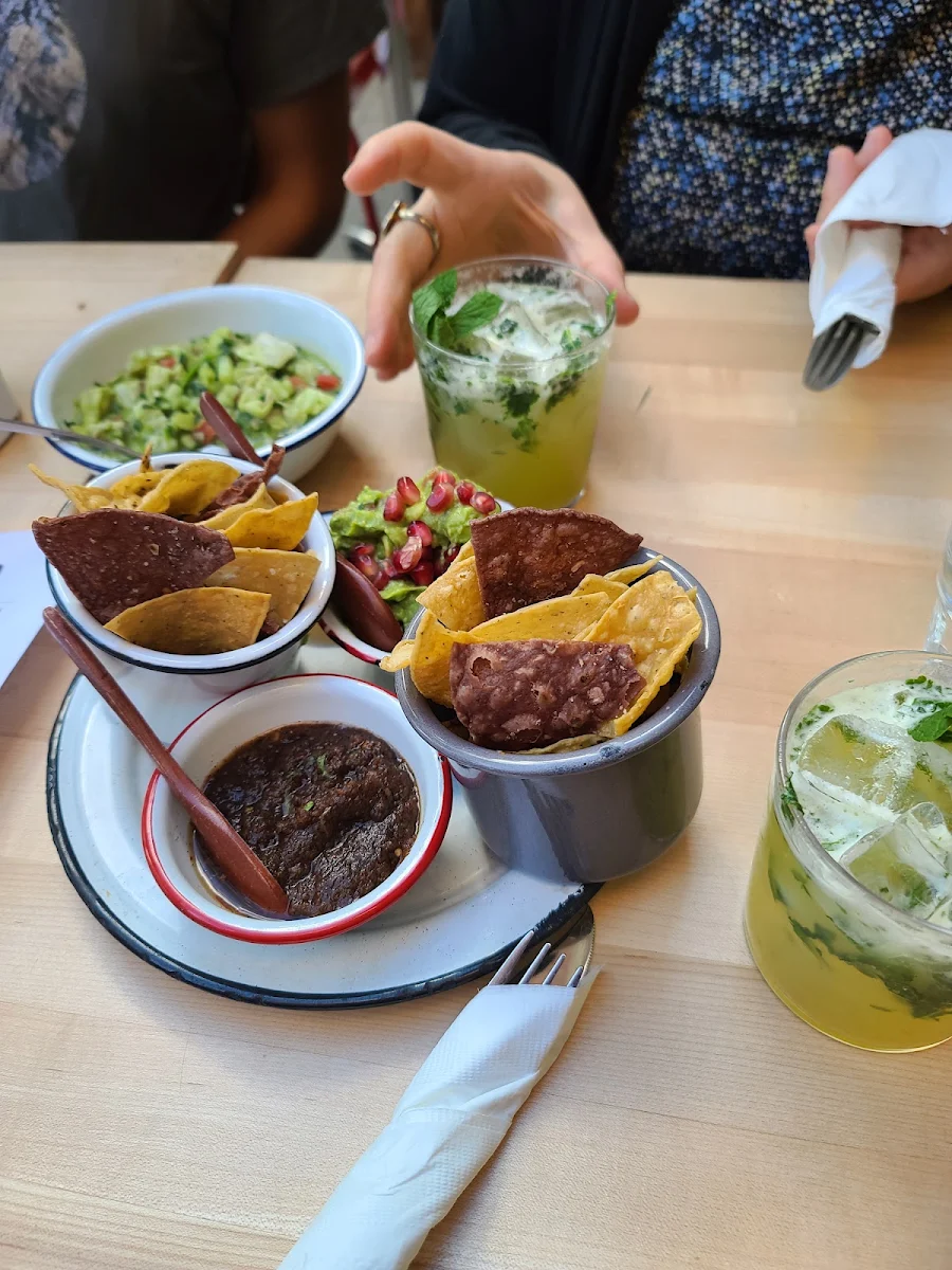 Chips Guacamole Salsa, Campechano College