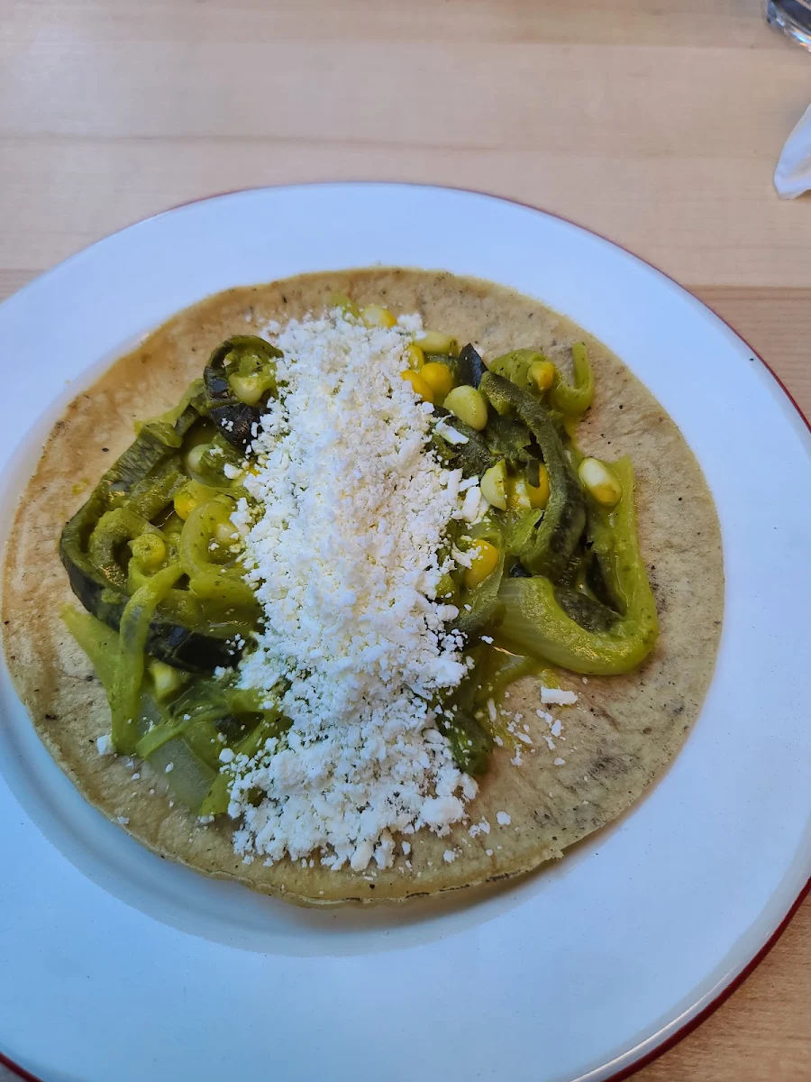 Poblano Pepper and Corn, Campechano College