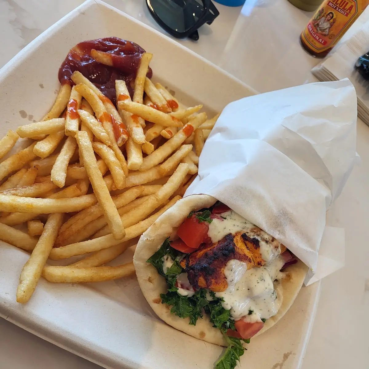 Chicken Gyro Platter