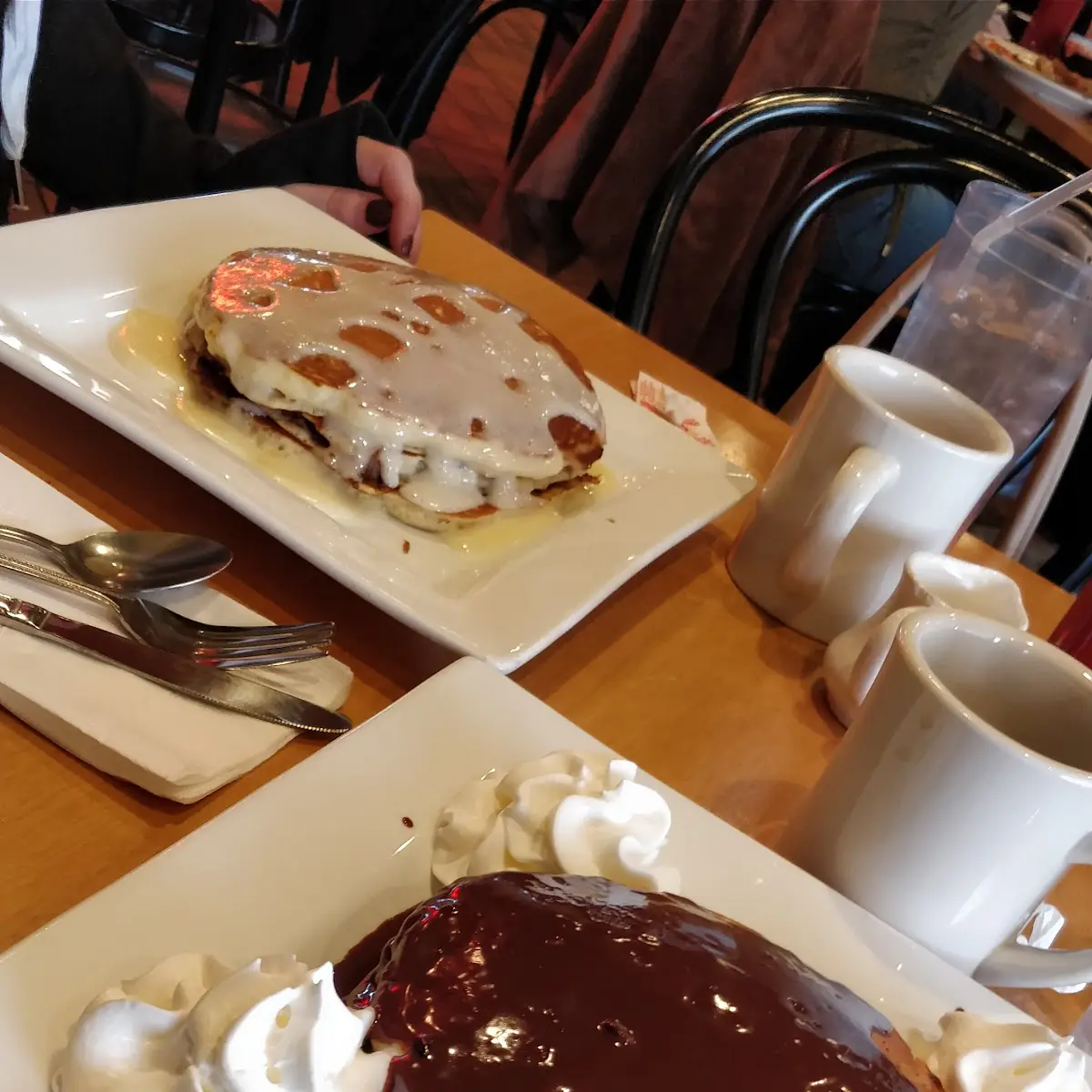 Boston Creme Pancakes