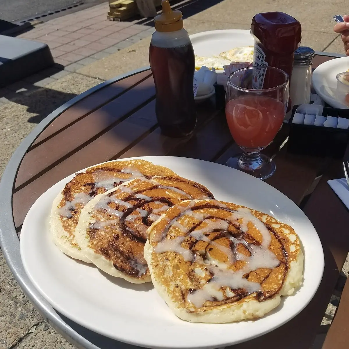 Cinnamon Roll Pancakes