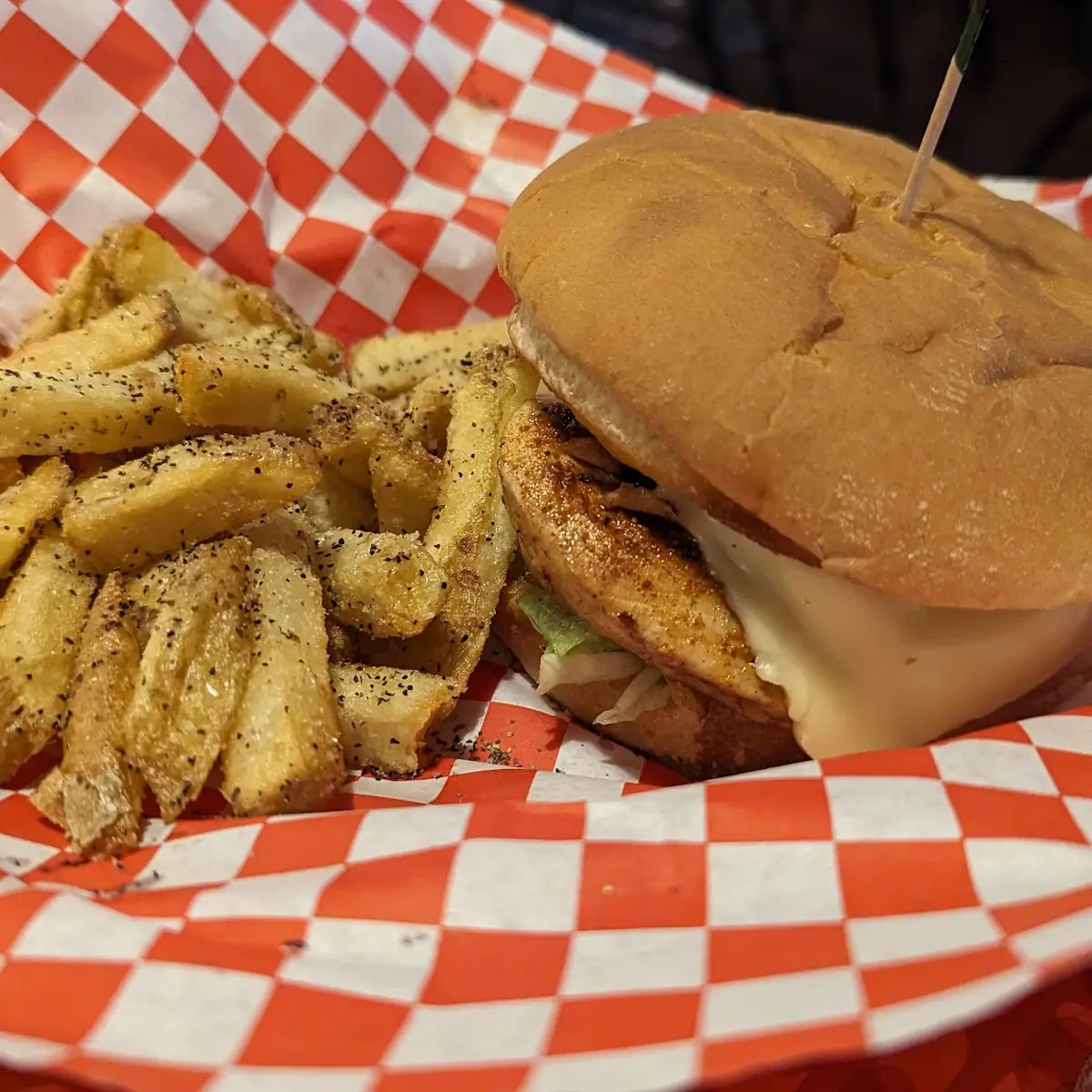 Grilled Cajun Chicken Breast Sandwich